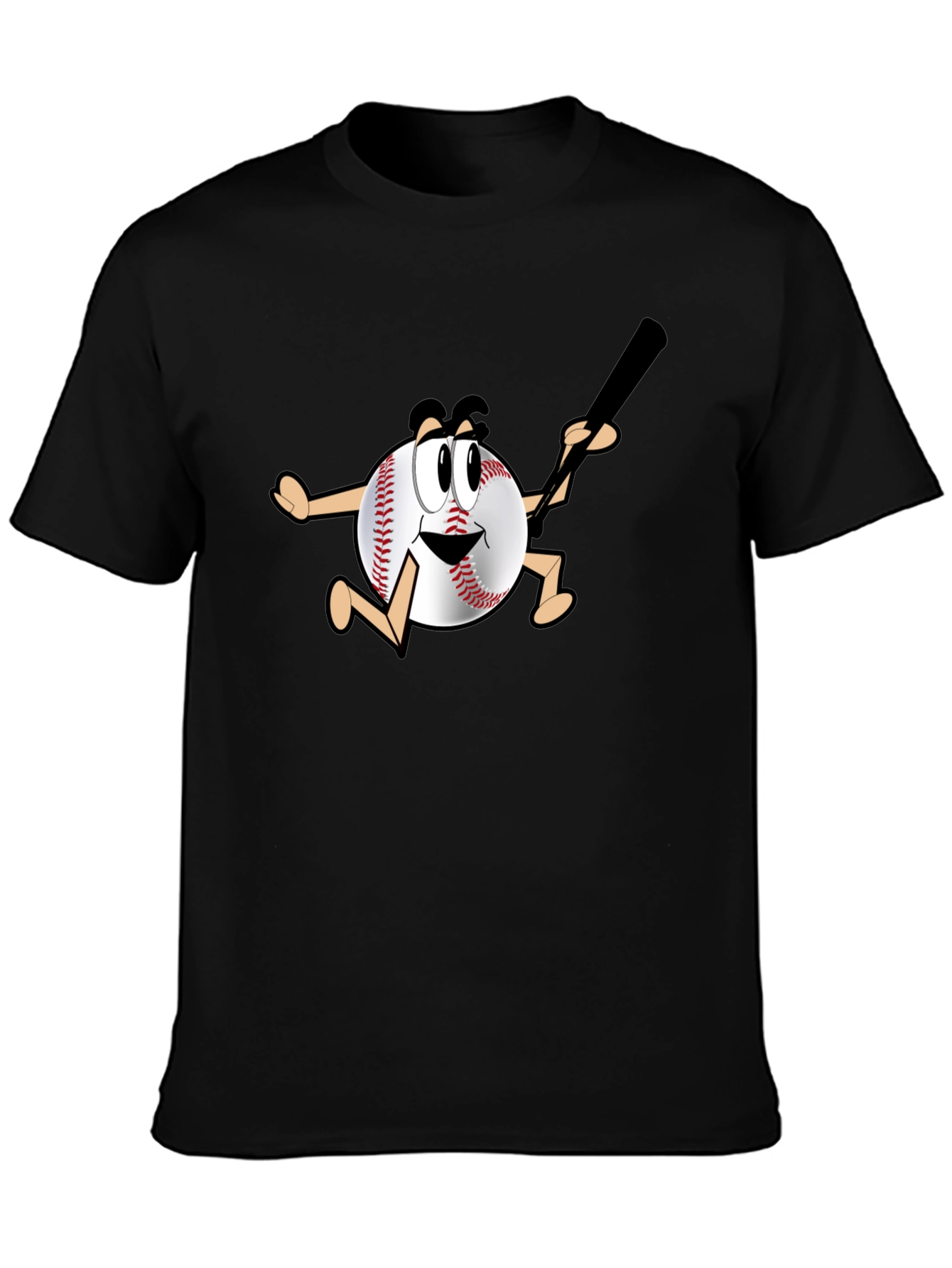 Baseball Cartoon T-Shirt