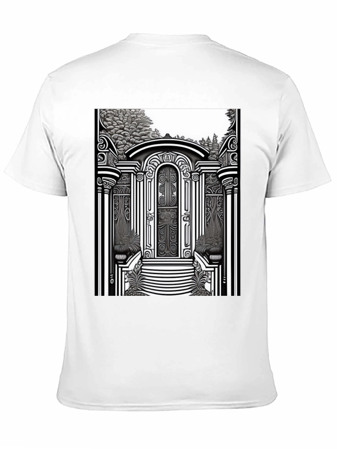 Ornate Gateway Graphic T-Shirt