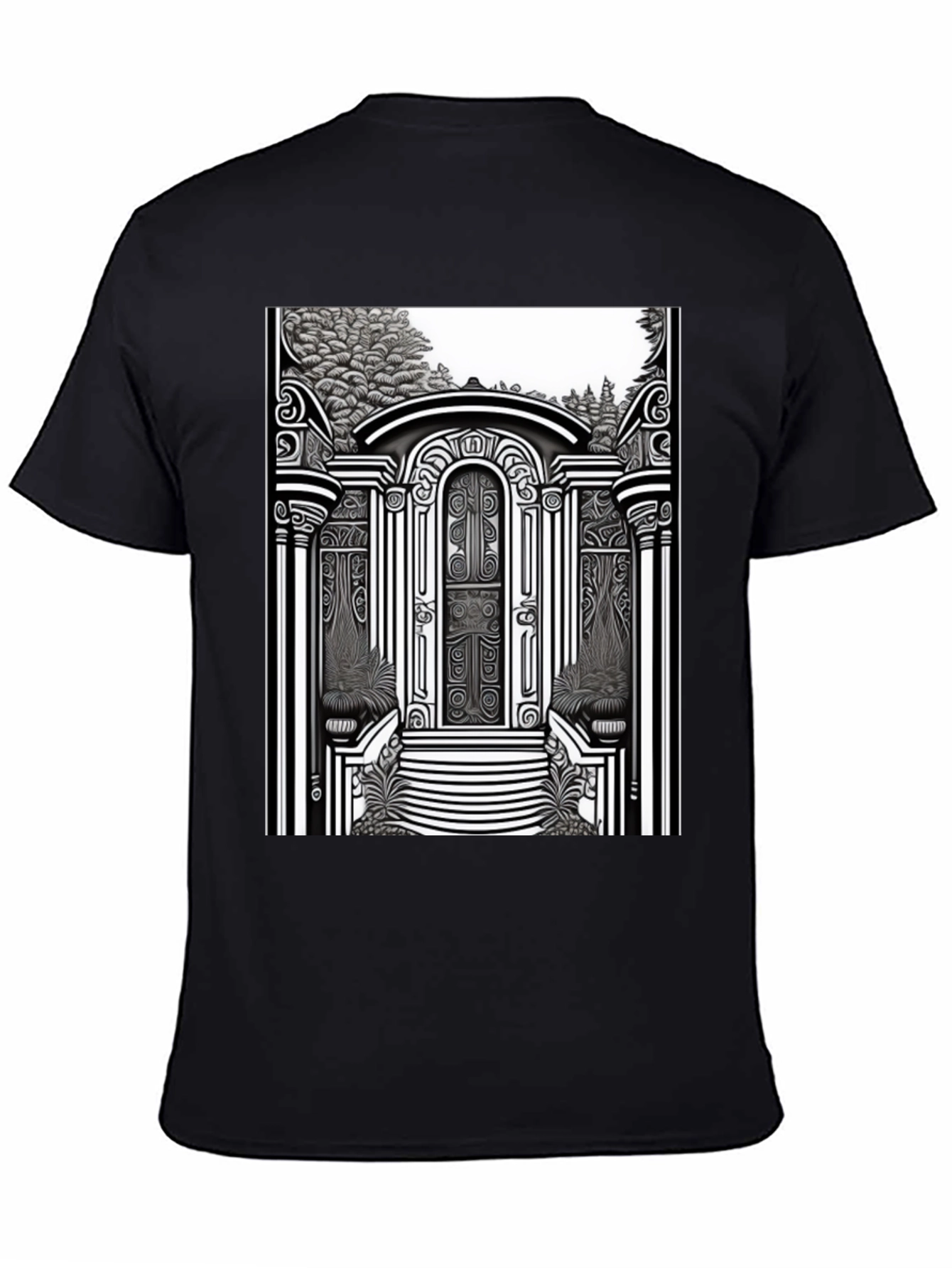 Ornate Gateway Graphic T-Shirt