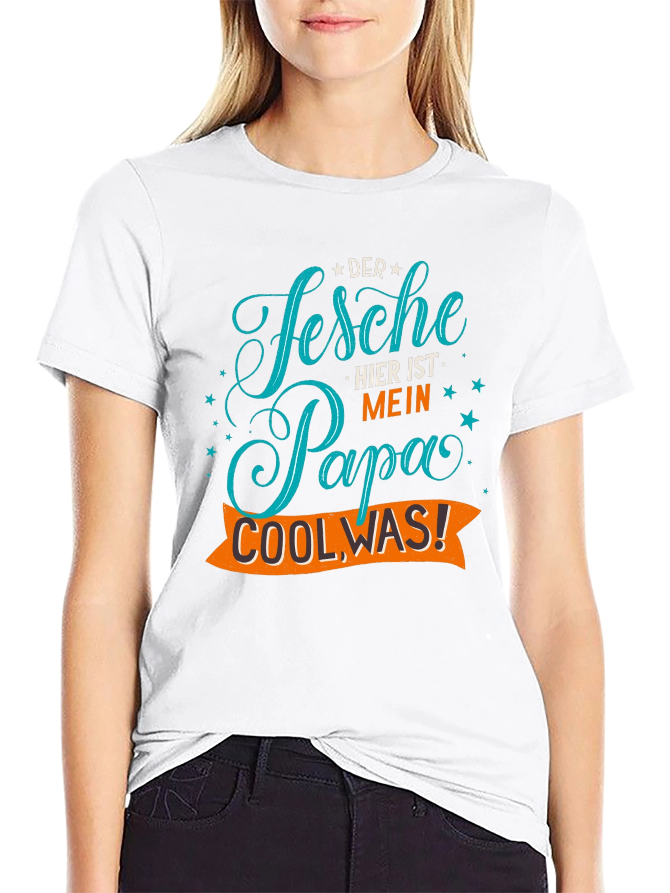 Der Fesche Papa Cool Was! Mens T-Shirt