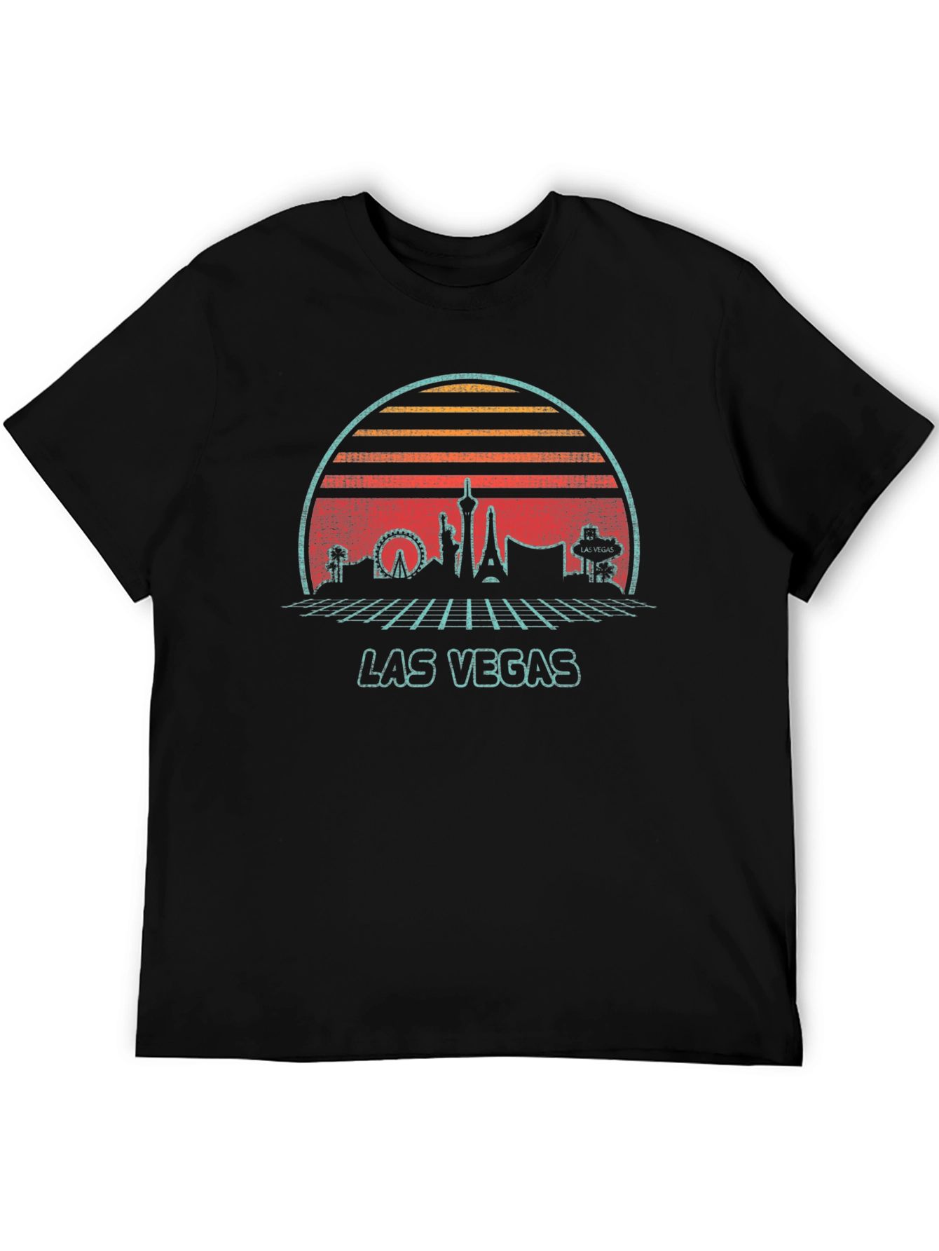 Las Vegas Retro Graphic T-Shirt