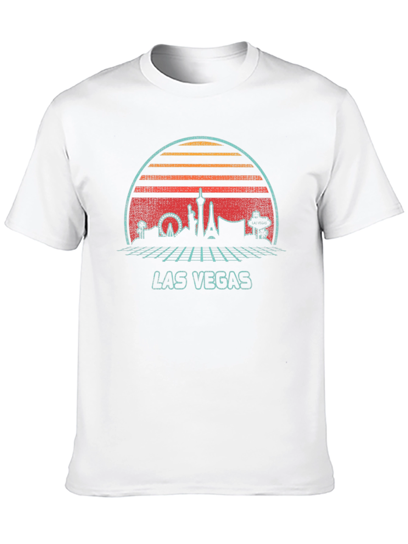 Las Vegas Retro Graphic T-Shirt