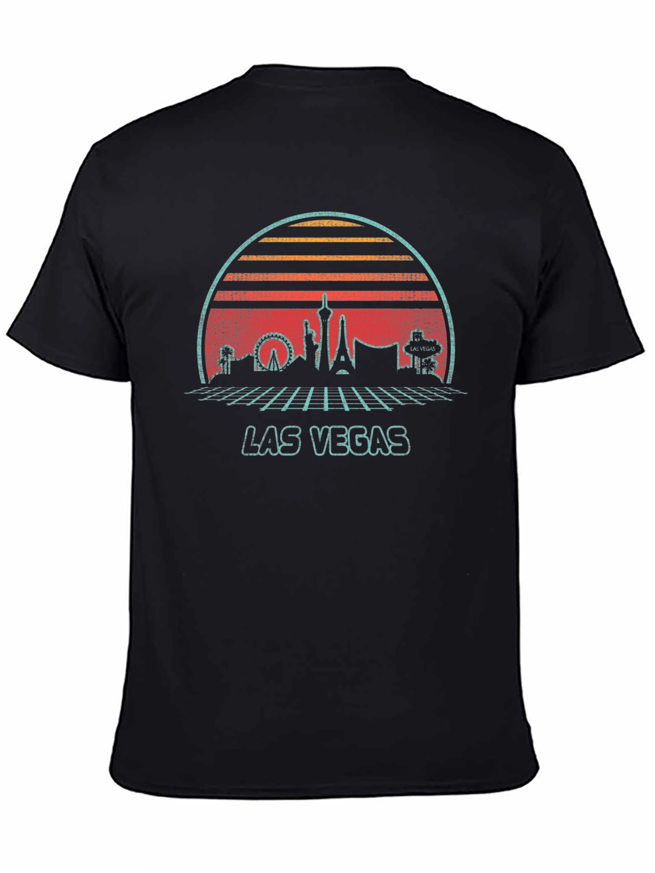 Las Vegas Retro Graphic T-Shirt