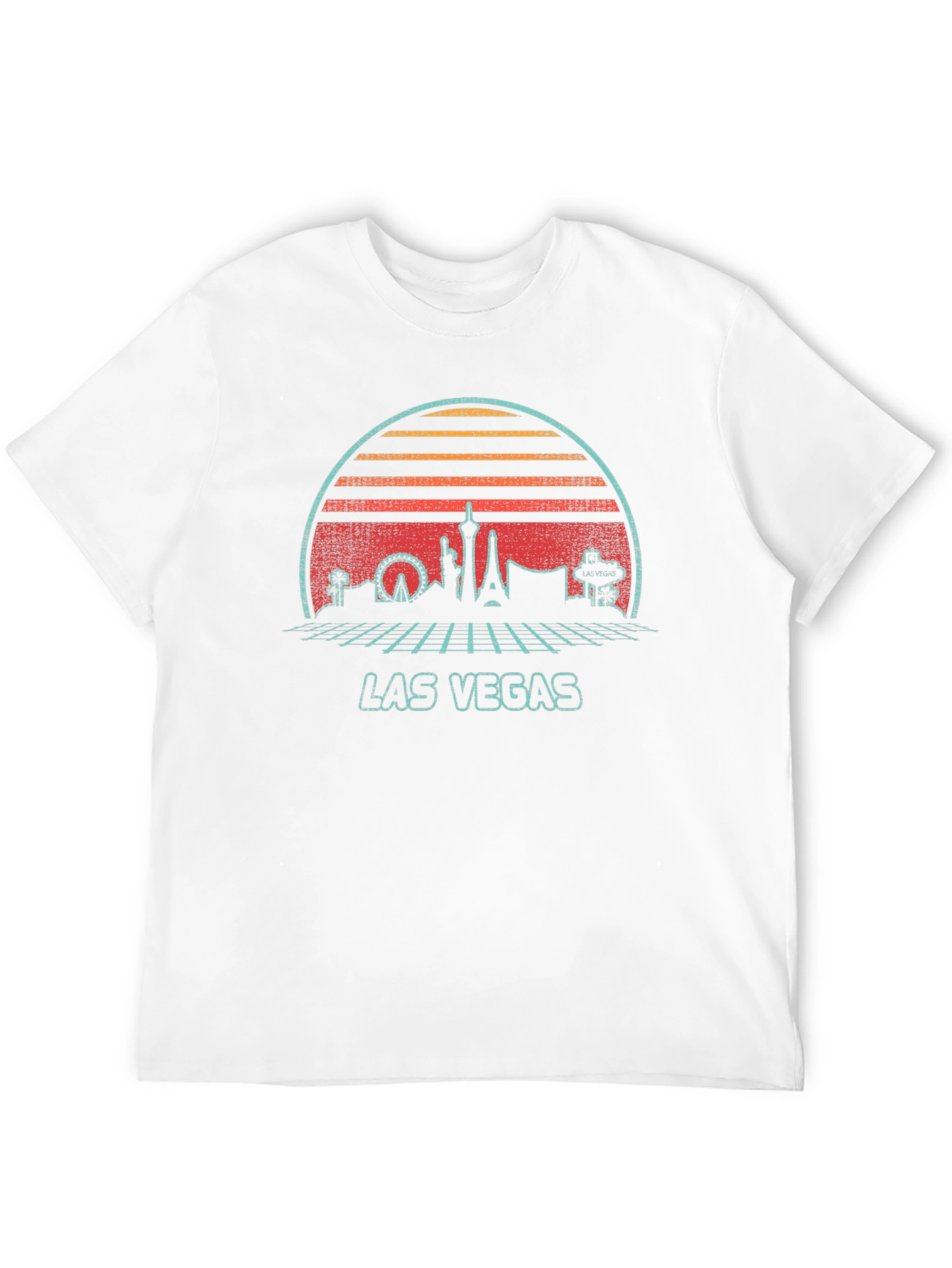 Las Vegas Retro Graphic T-Shirt