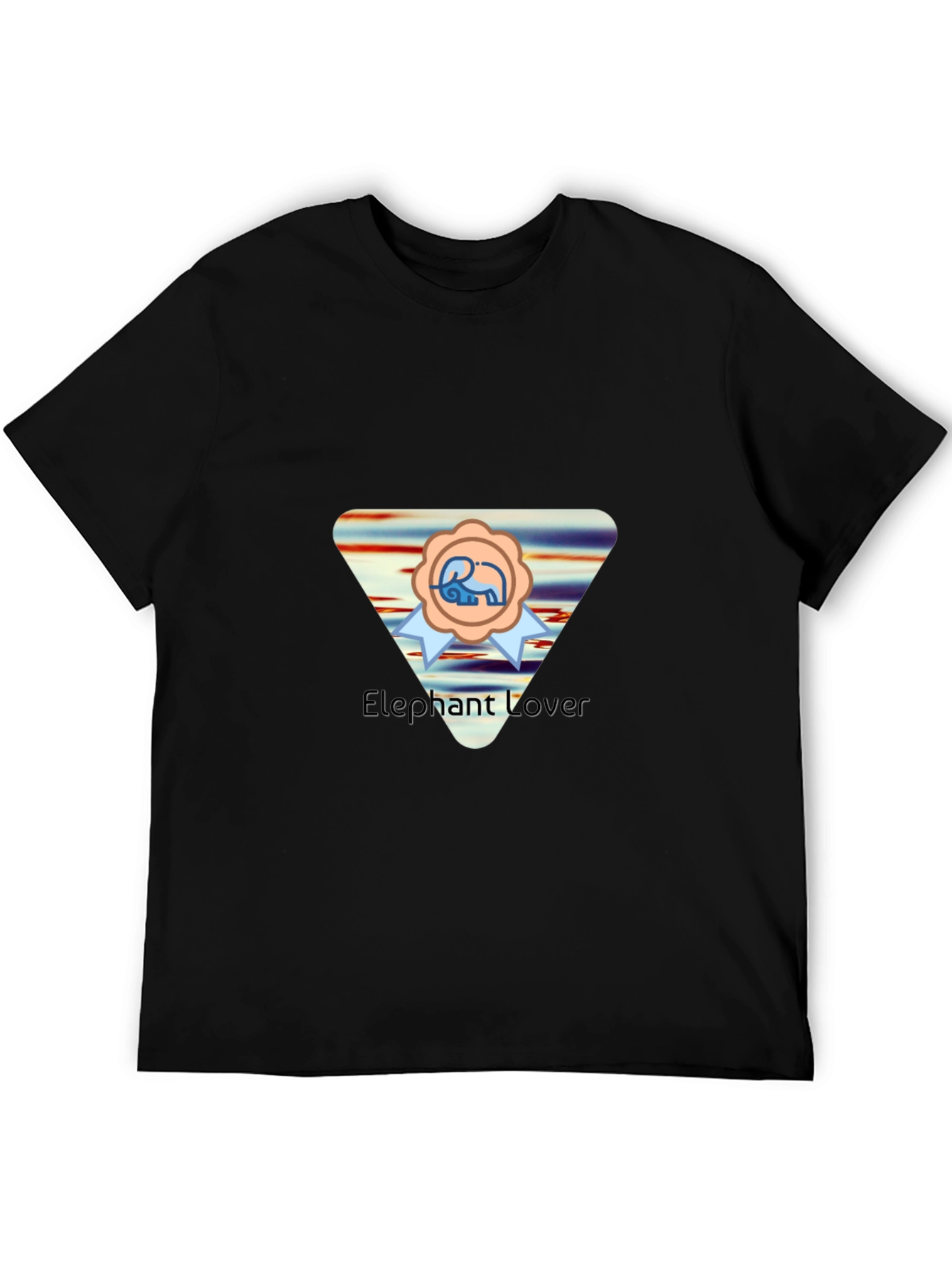 Elephant Lover T-Shirt - Black