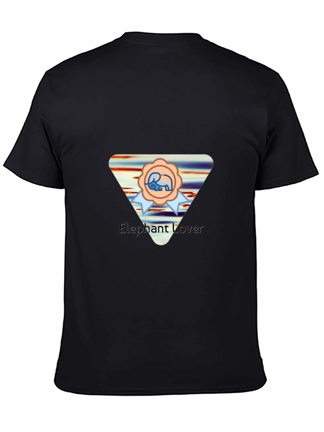Elephant Lover T-Shirt - Black