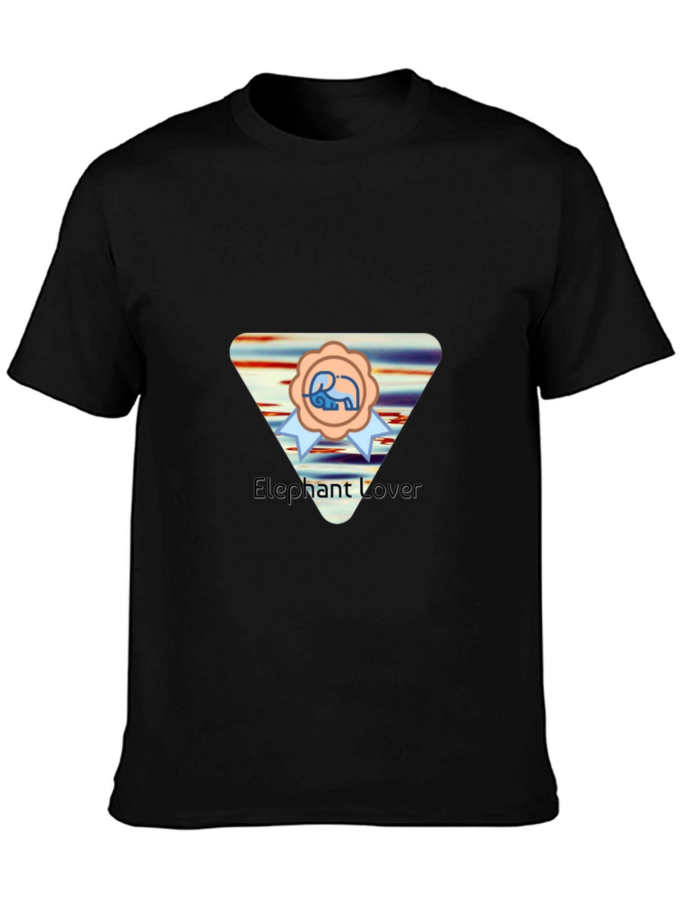 Elephant Lover T-Shirt - Black