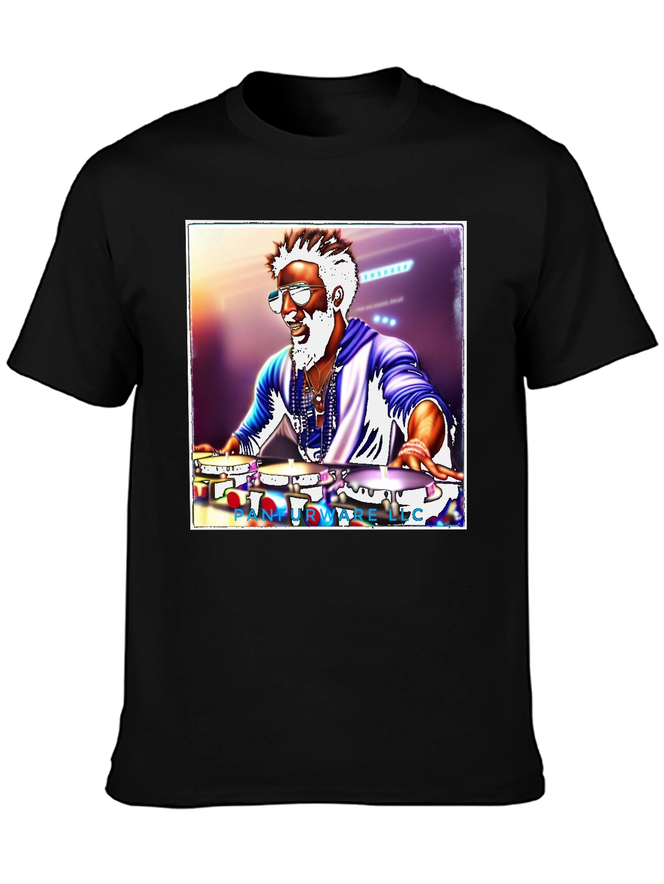 DJ Graphic Tee - Cool Black T-Shirt