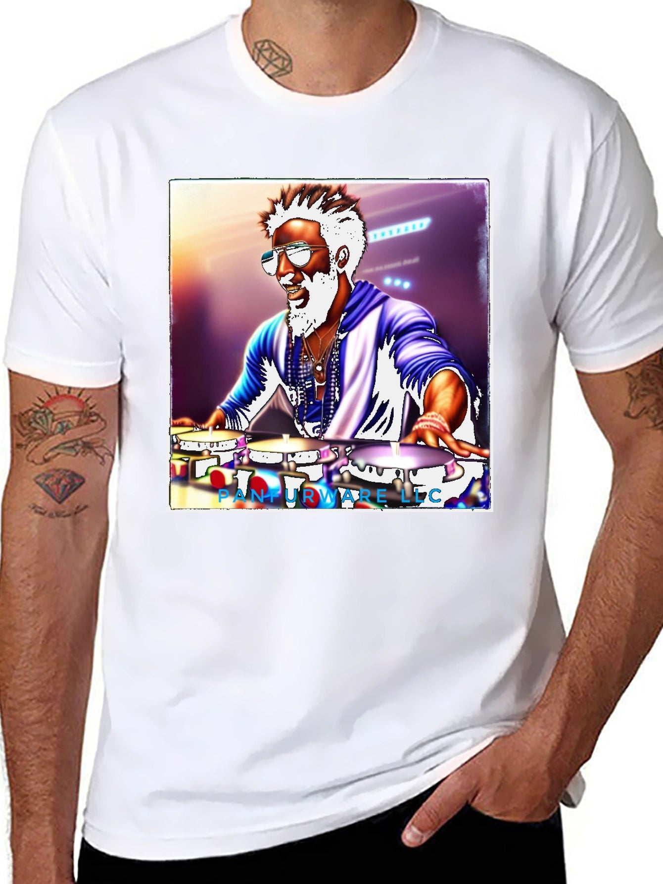 DJ Graphic Tee - Cool Black T-Shirt