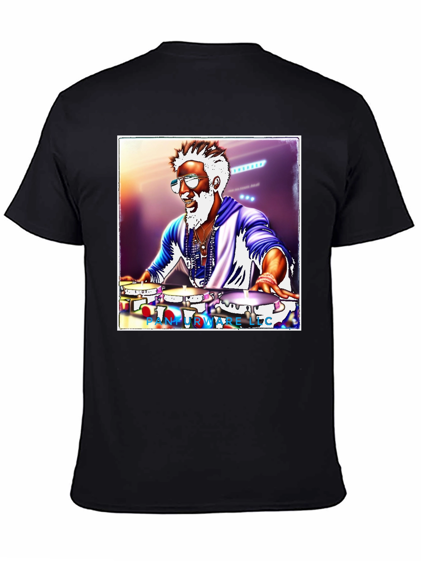 DJ Graphic Tee - Cool Black T-Shirt