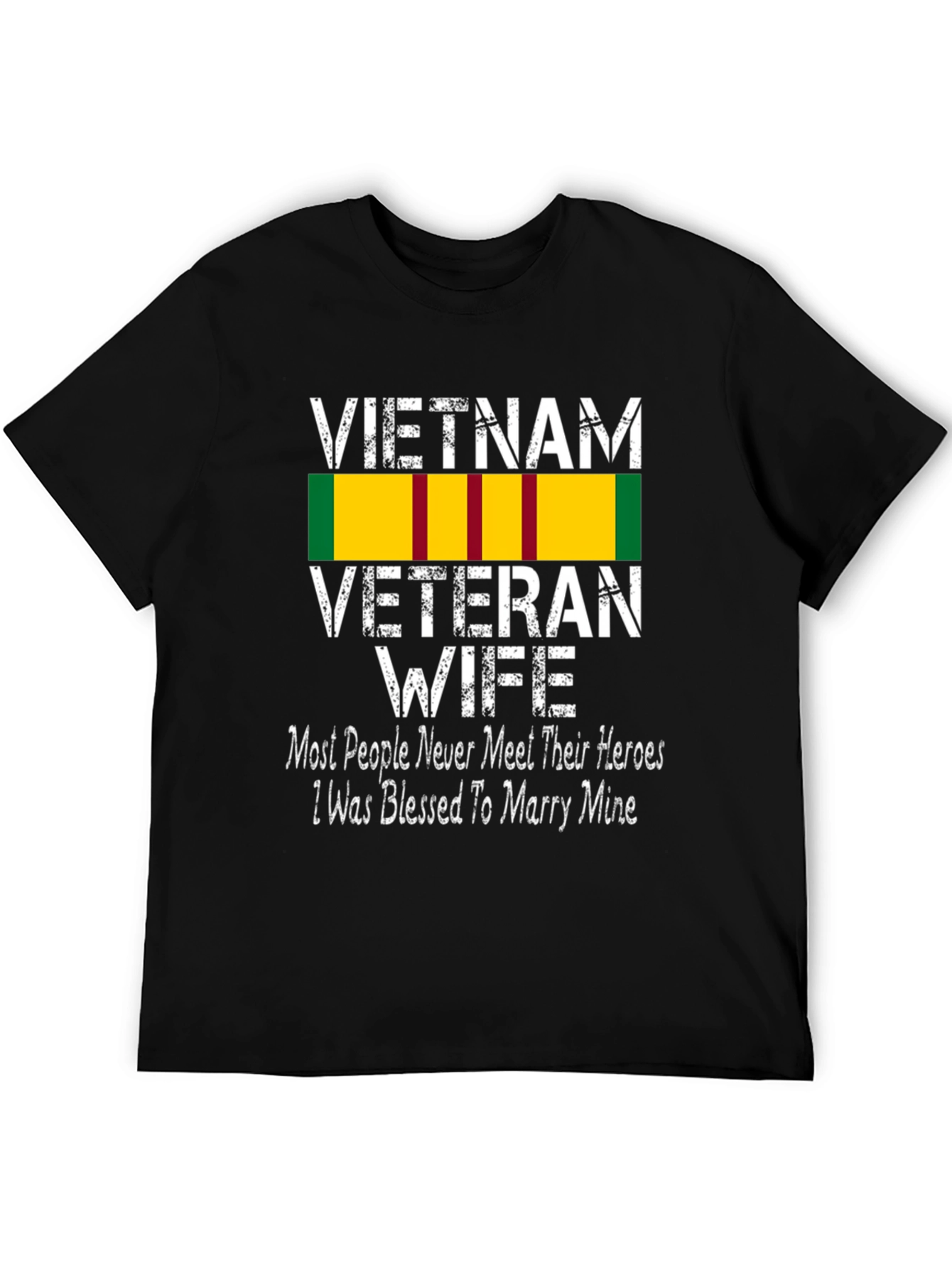 Vietnam Veteran Wife Graphic T-Shirt