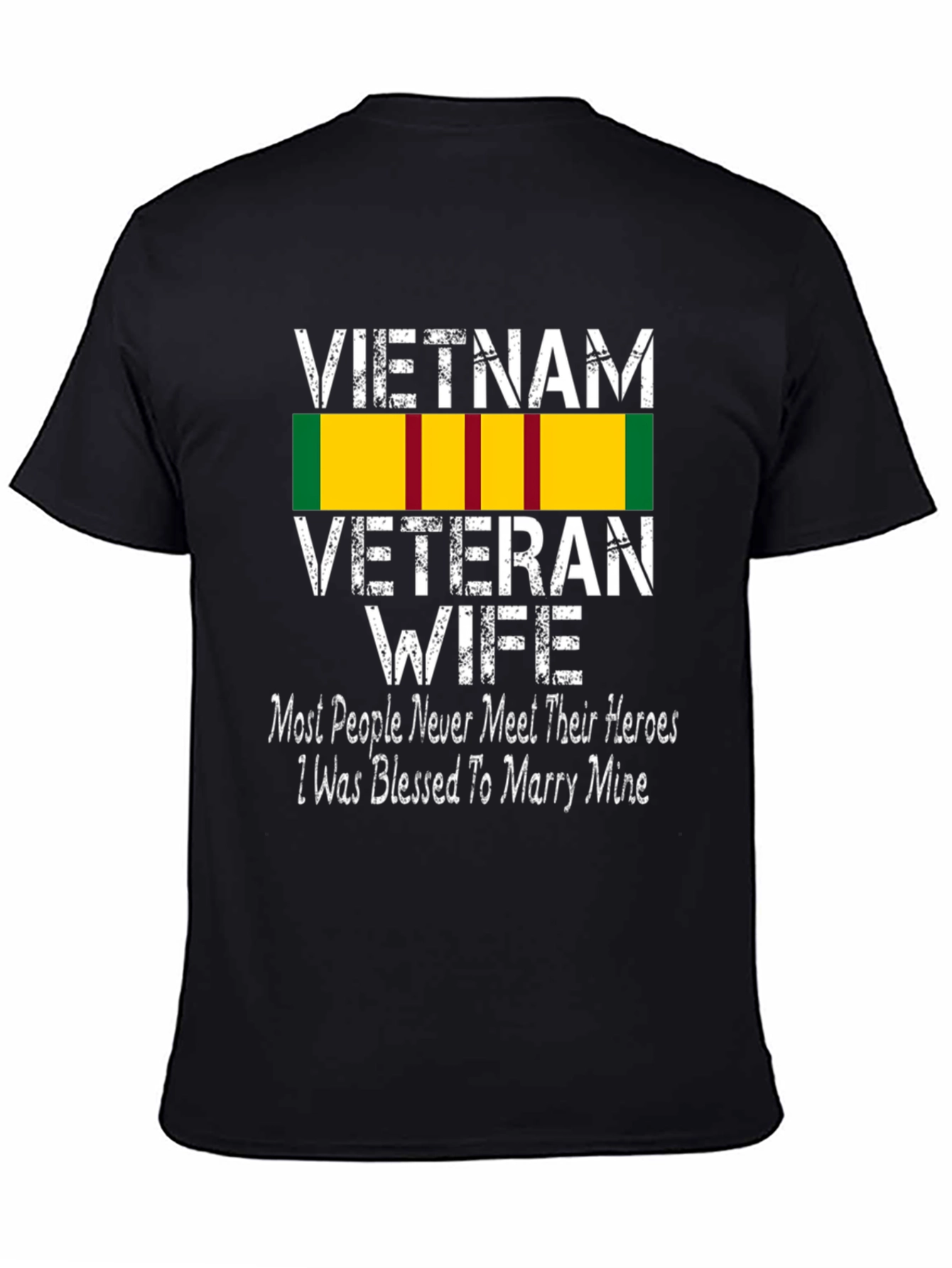 Vietnam Veteran Wife Graphic T-Shirt