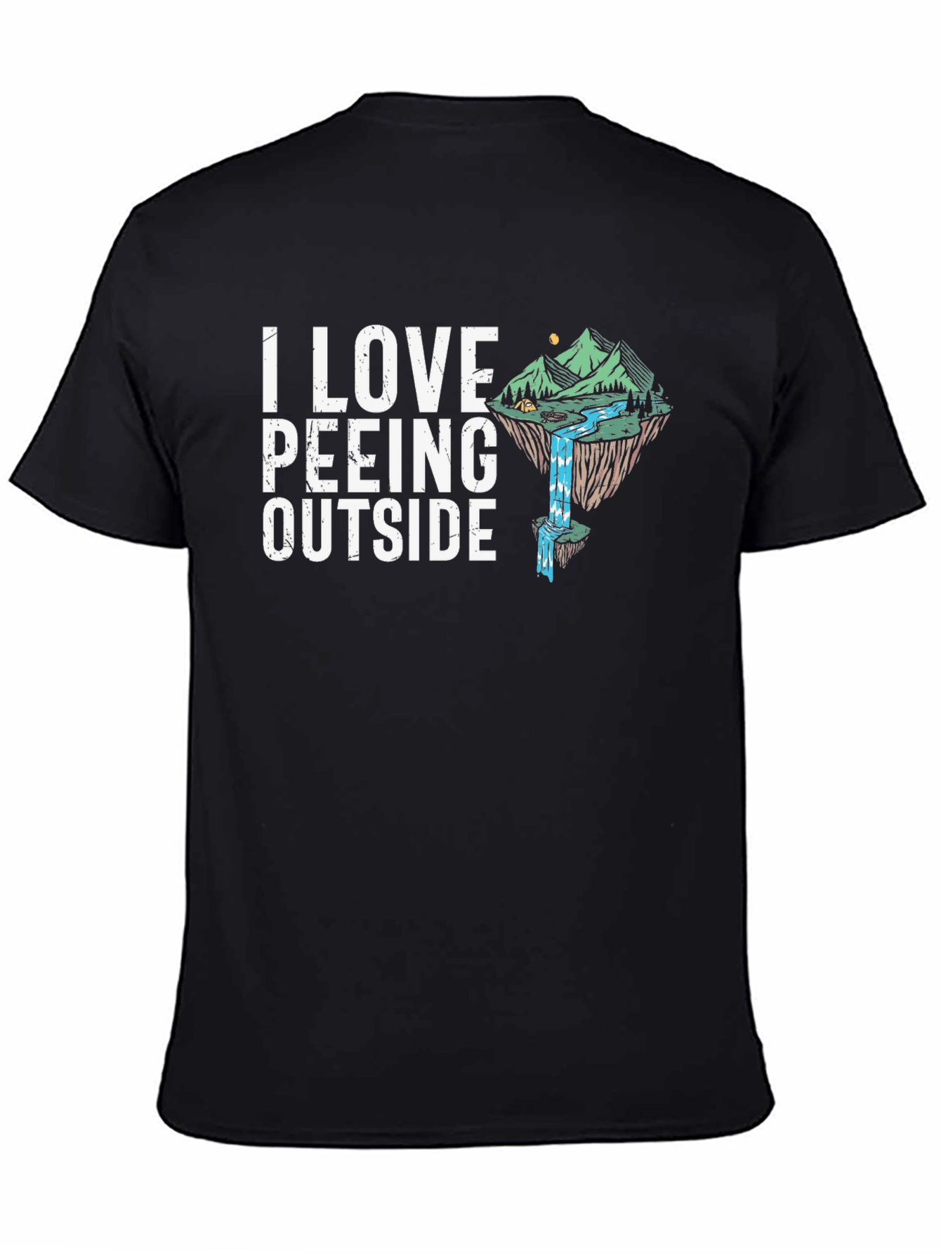 I Love Peeing Outside Graphic Tee