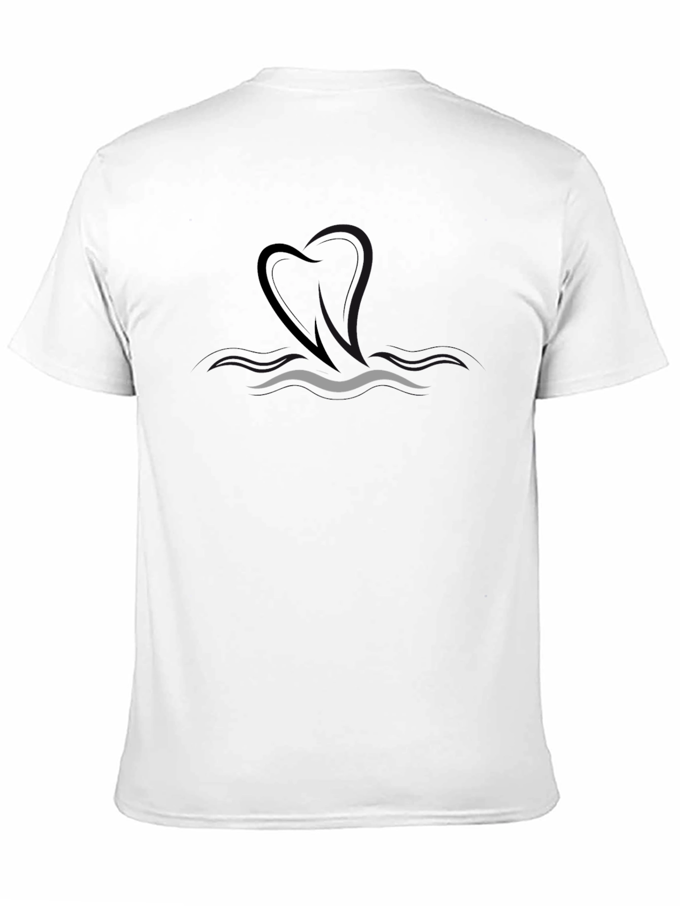 Minimalist Swan Graphic Tee