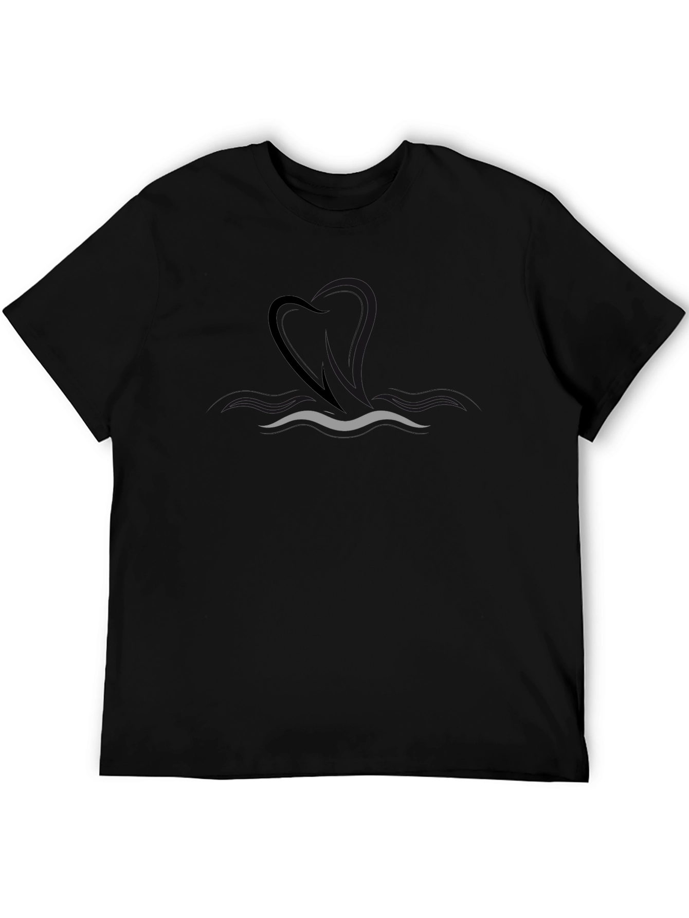 Minimalist Swan Graphic Tee