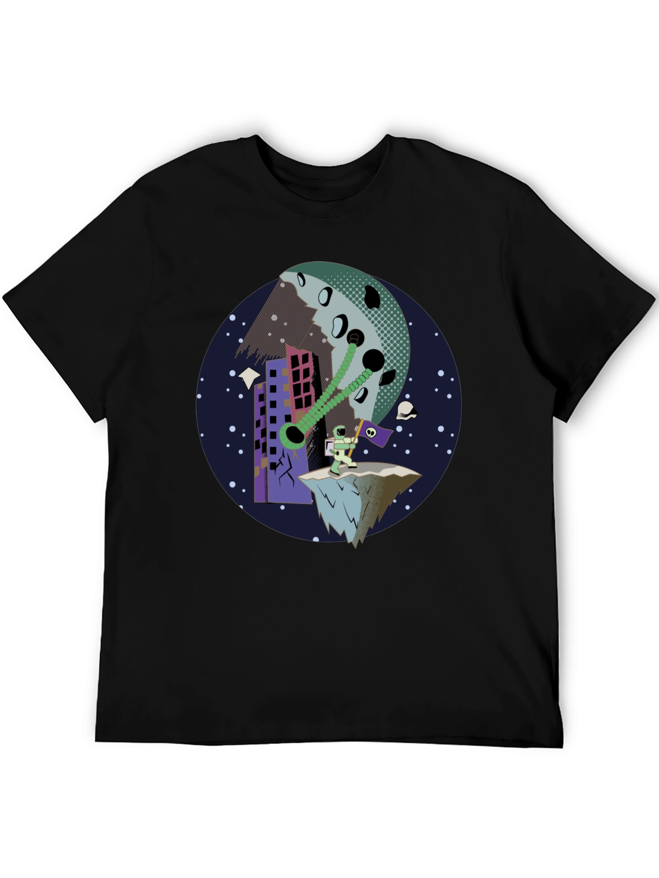 Astronaut Apocalypse Graphic Tee