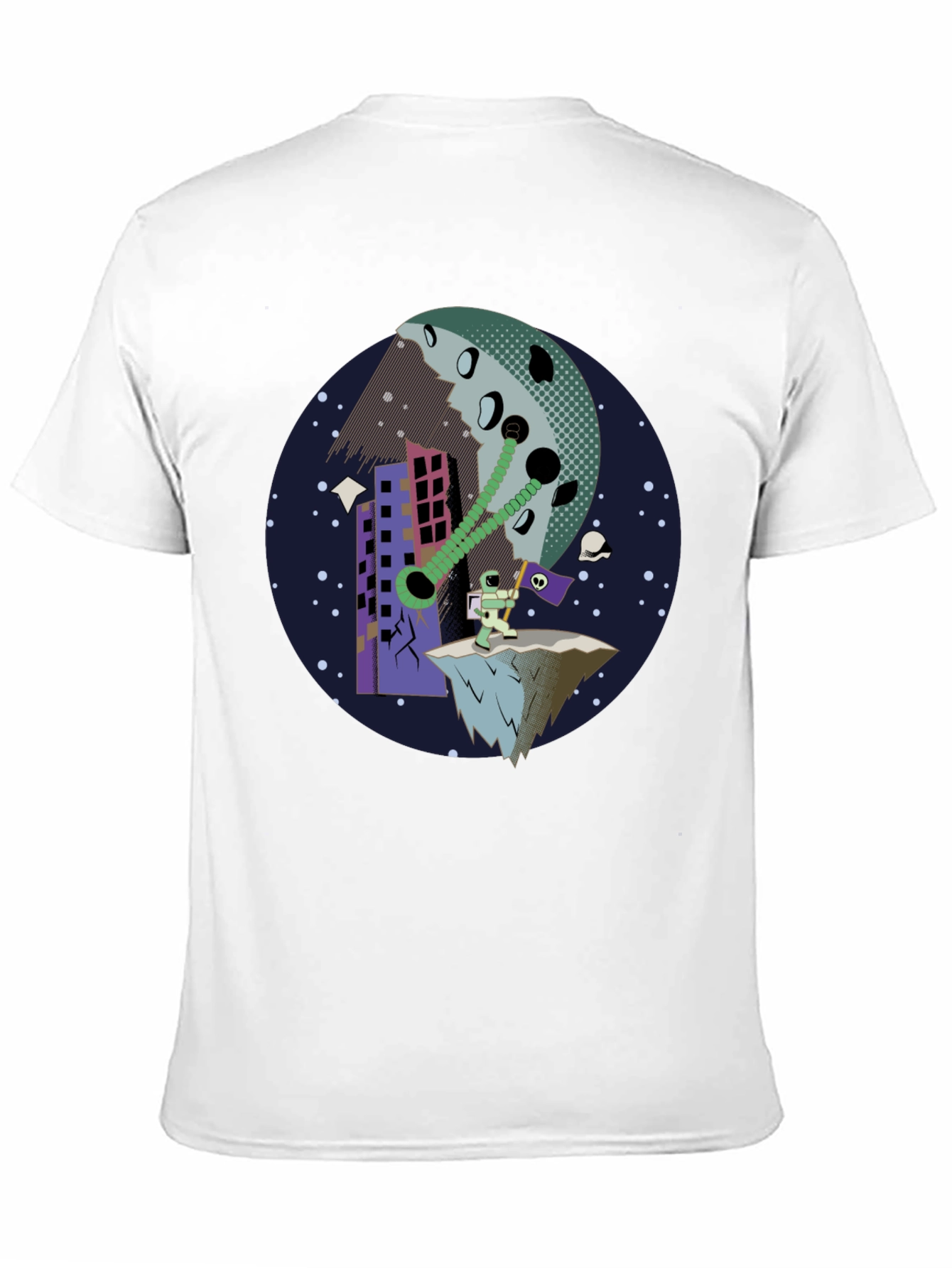 Astronaut Apocalypse Graphic Tee