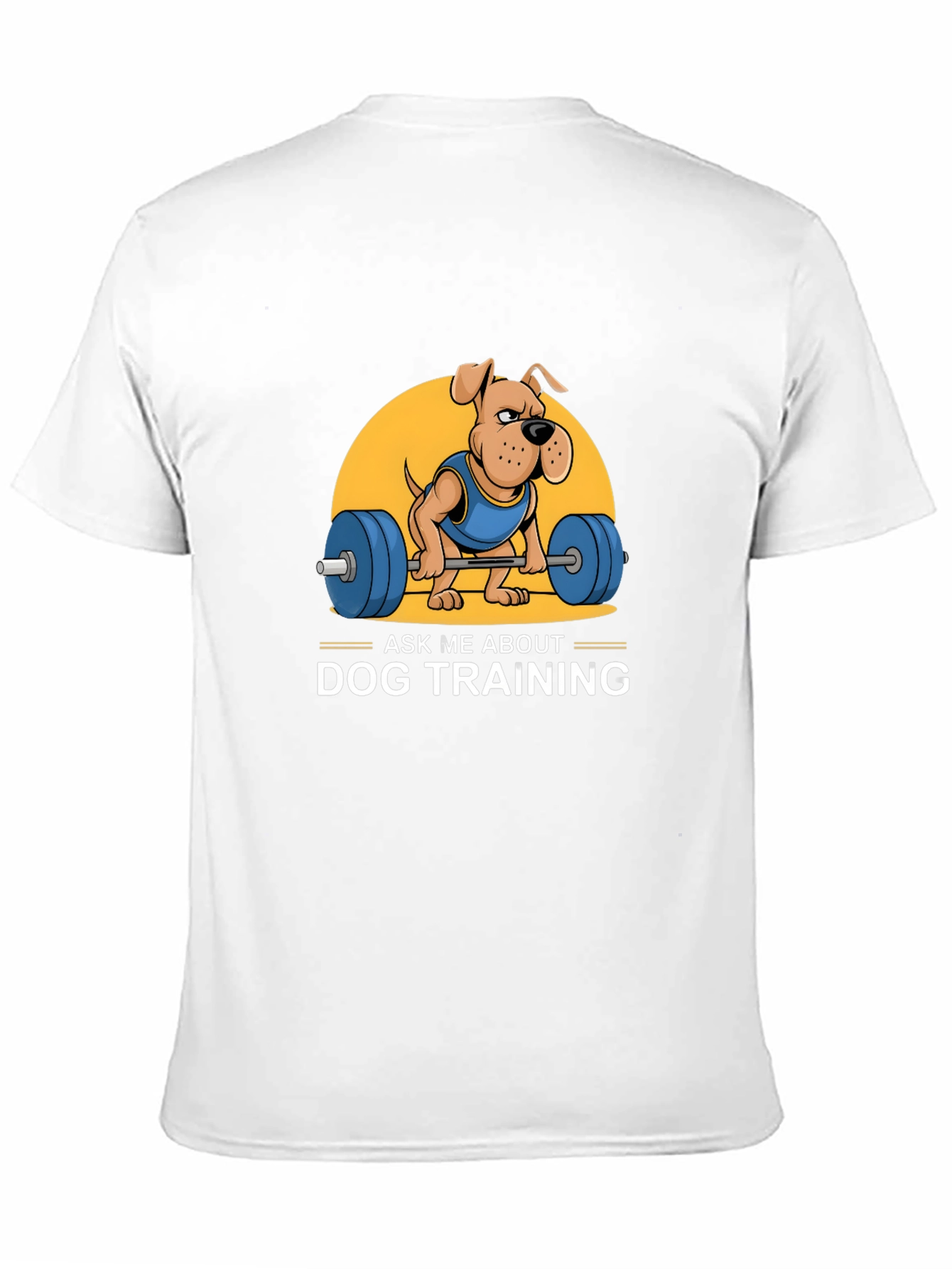 Dog Training T-Shirt - Weightlifting Graphic Tee