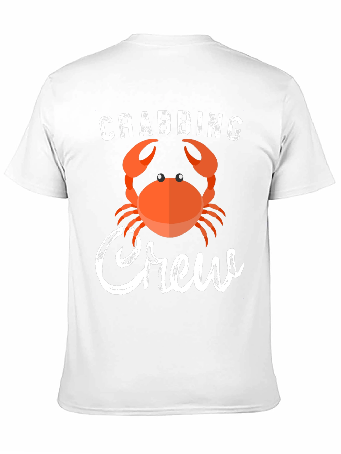 Crabbing Crew Graphic Tee - Black Cotton T-Shirt