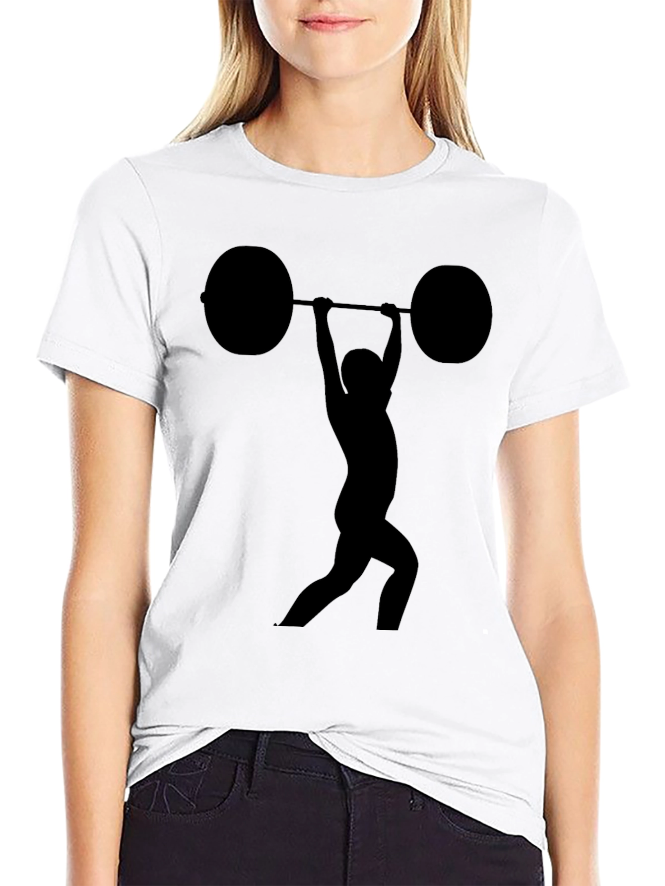 Weightlifting Silhouette T-Shirt