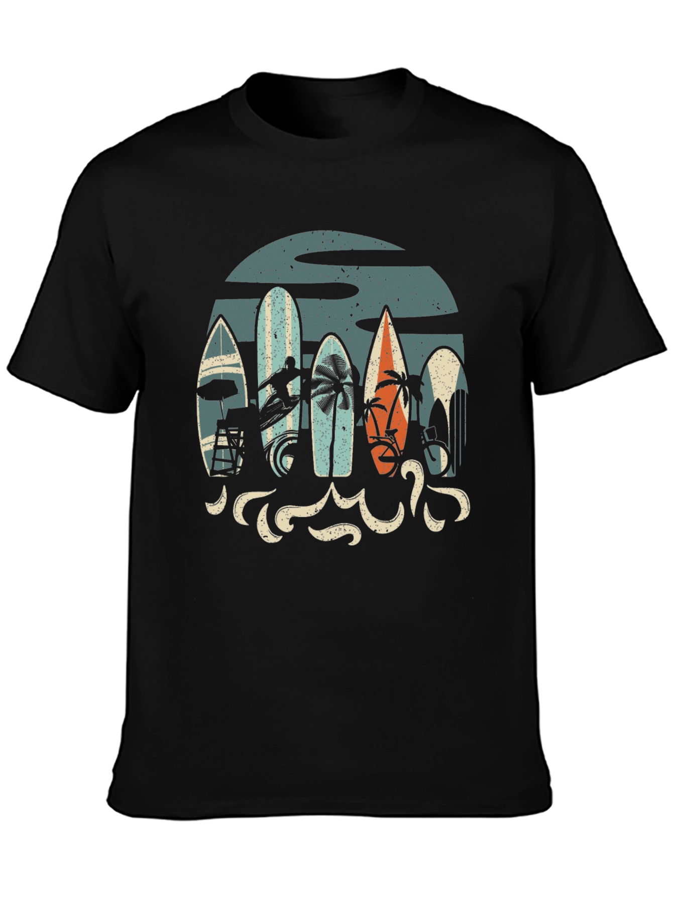 Retro Surfboard Tee