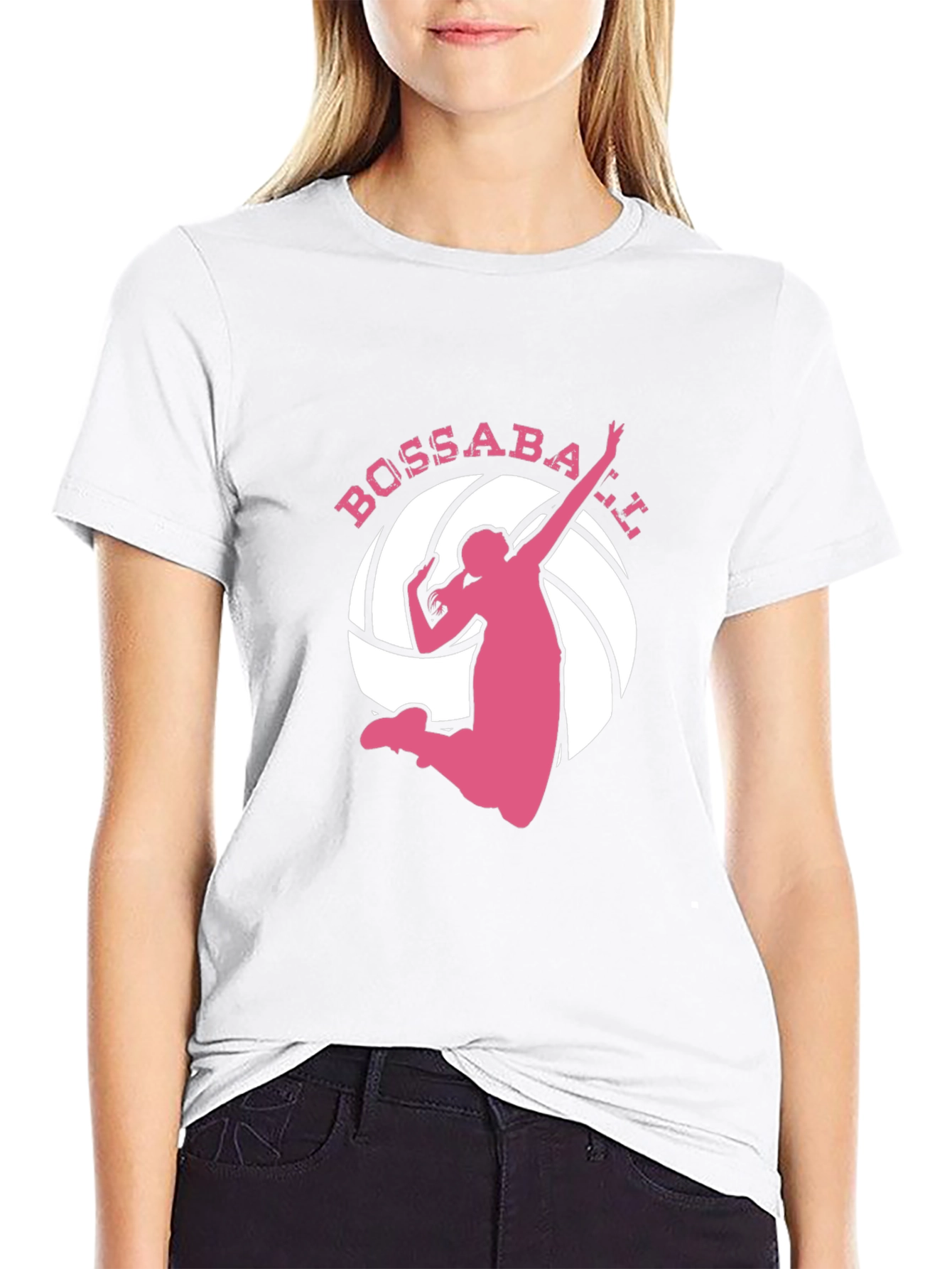 Bossaball Graphic Tee - Black Cotton T-Shirt
