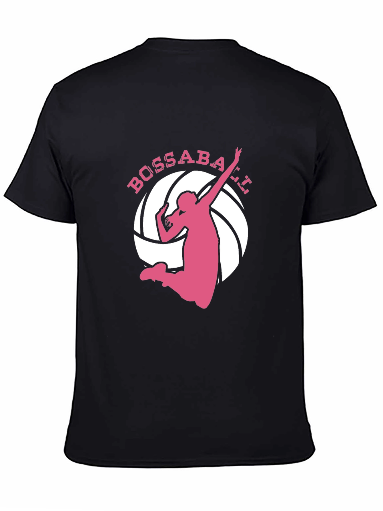 Bossaball Graphic Tee - Black Cotton T-Shirt