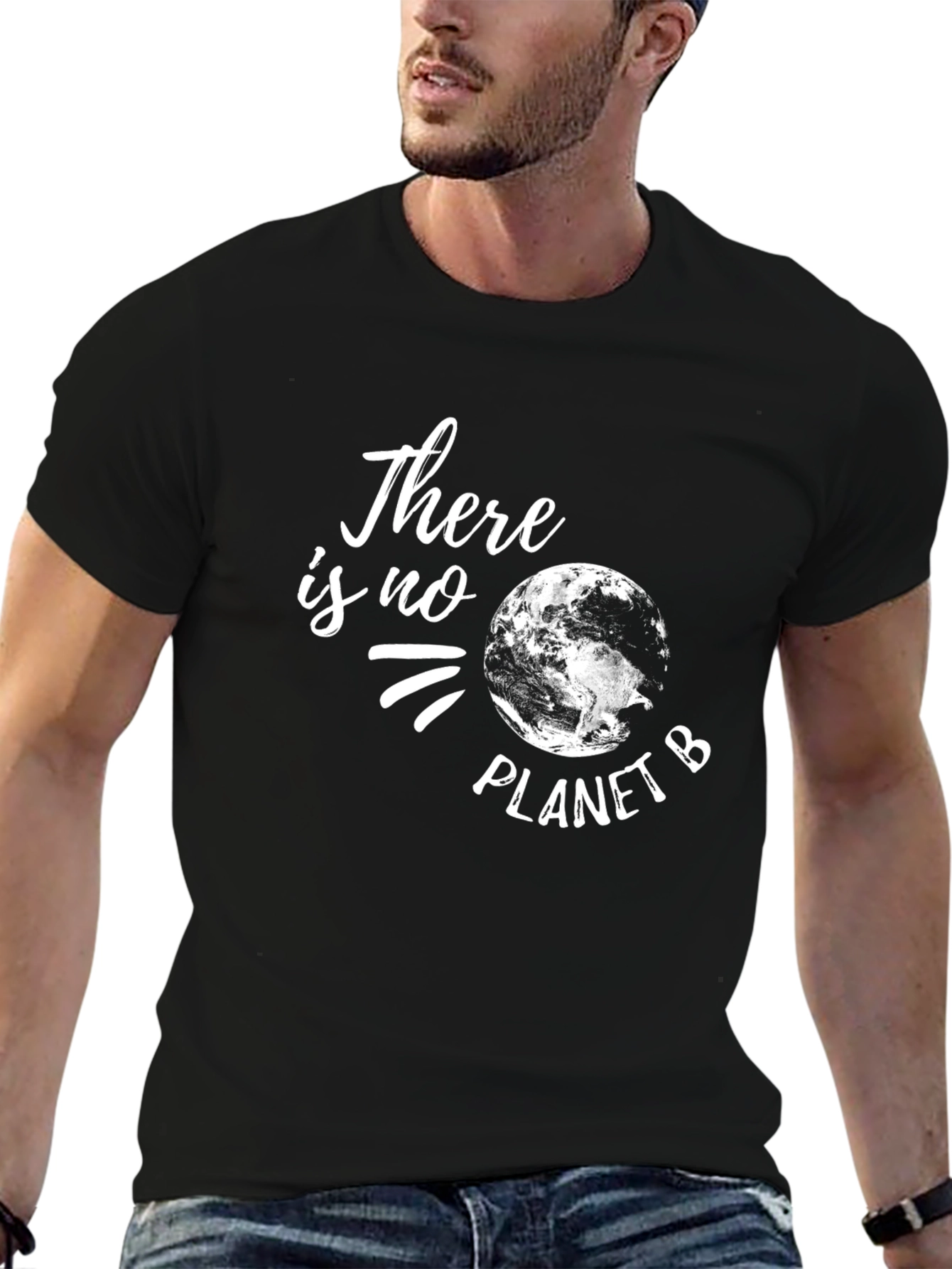 No Planet B Graphic Tee - Earth Awareness T-Shirt