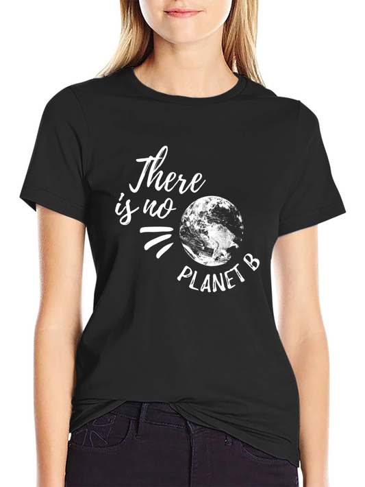 No Planet B Graphic Tee - Earth Awareness T-Shirt