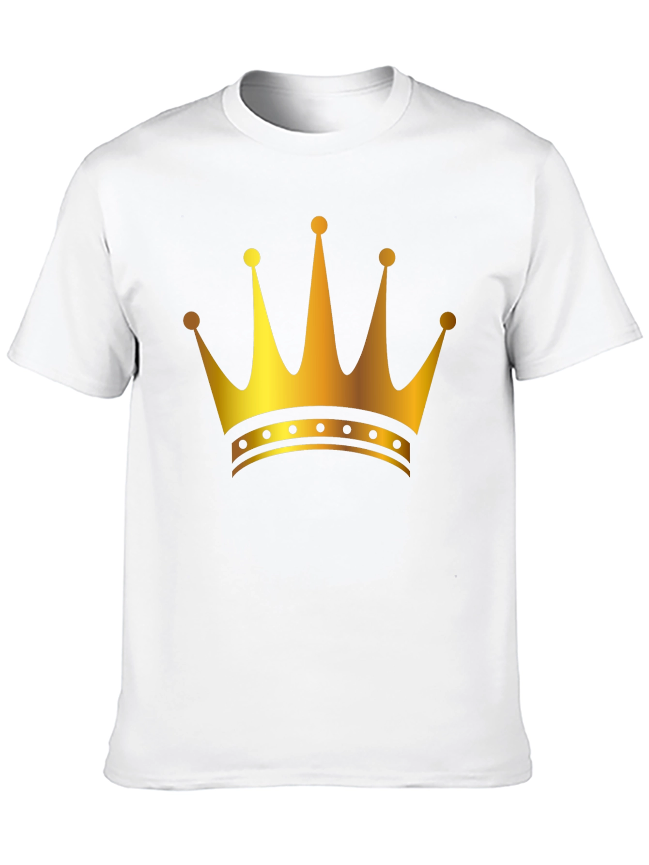 Royal Crown Graphic Black T-Shirt