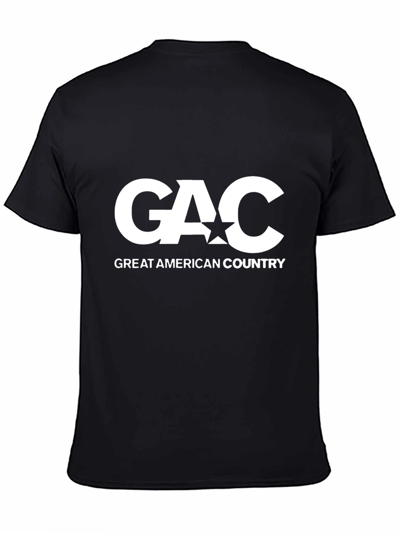 GAC Great American Country Black T-Shirt
