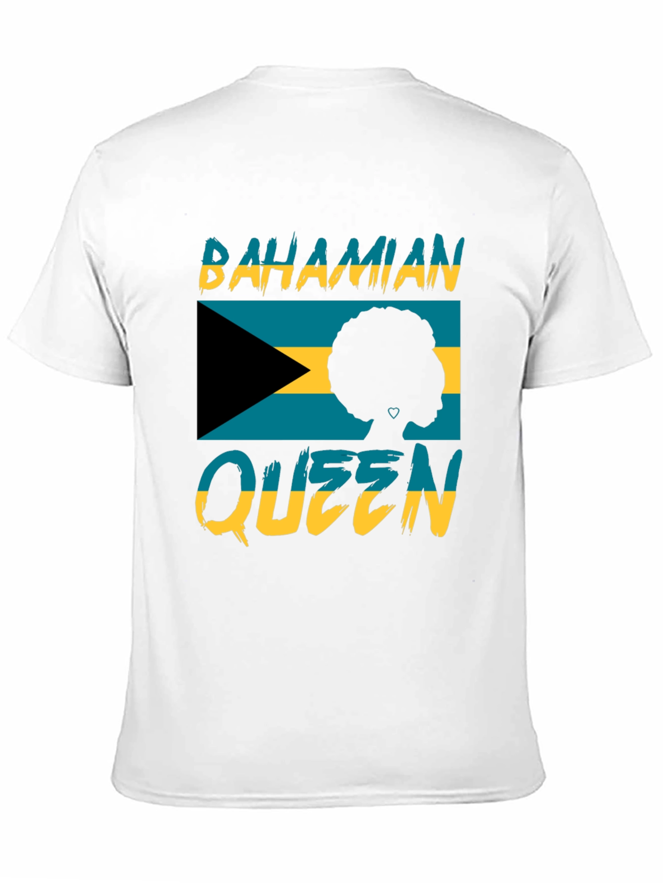 Bahamian Queen Black T-Shirt