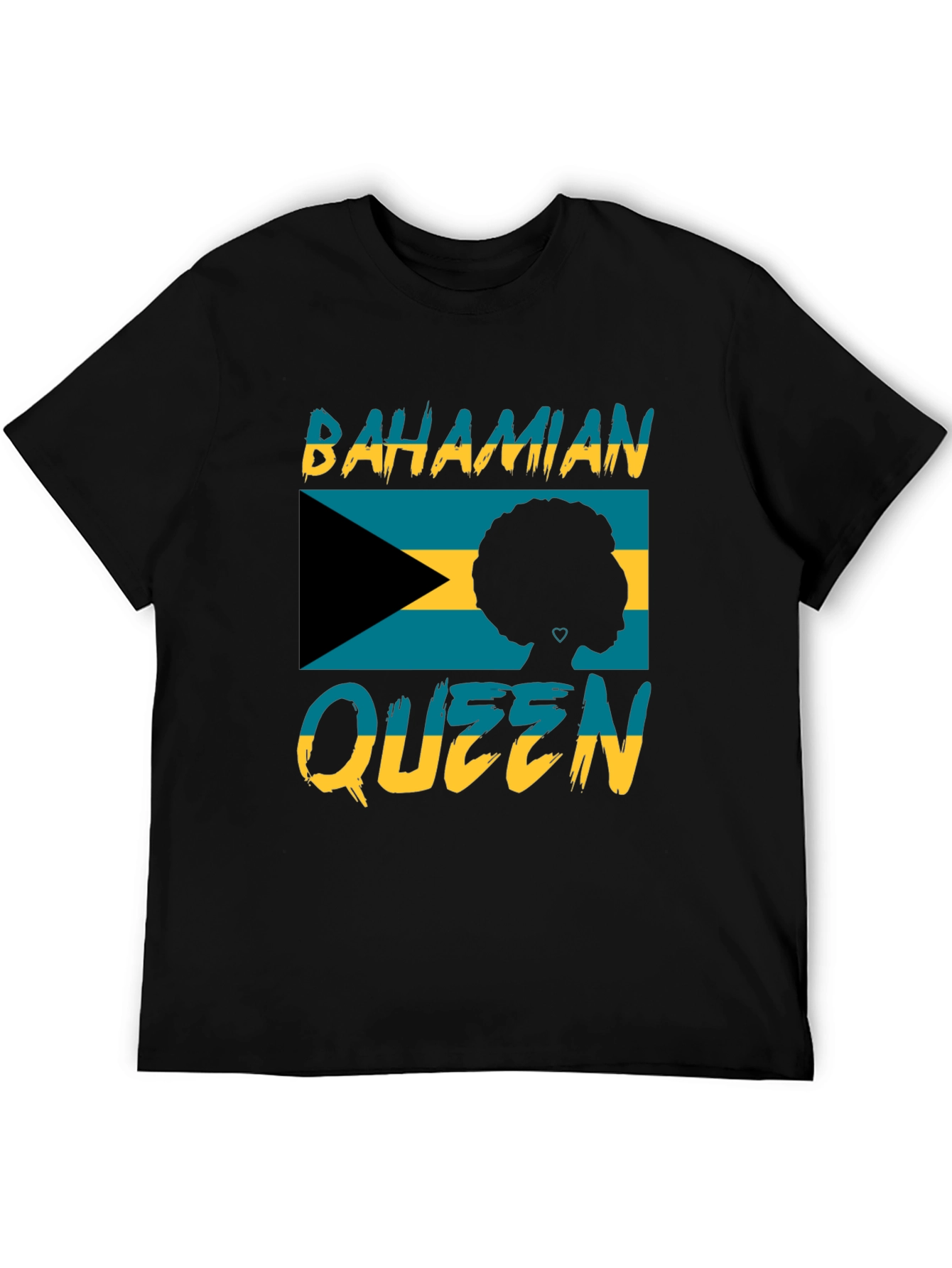Bahamian Queen Black T-Shirt