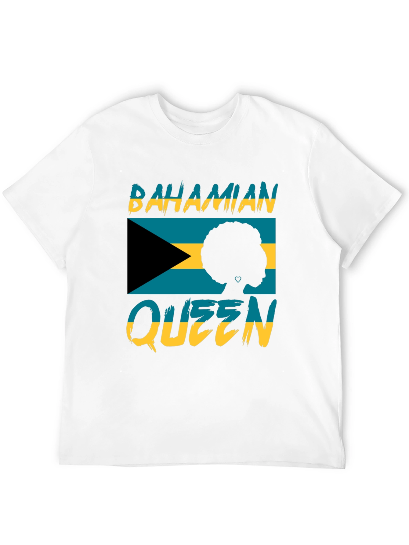 Bahamian Queen Black T-Shirt