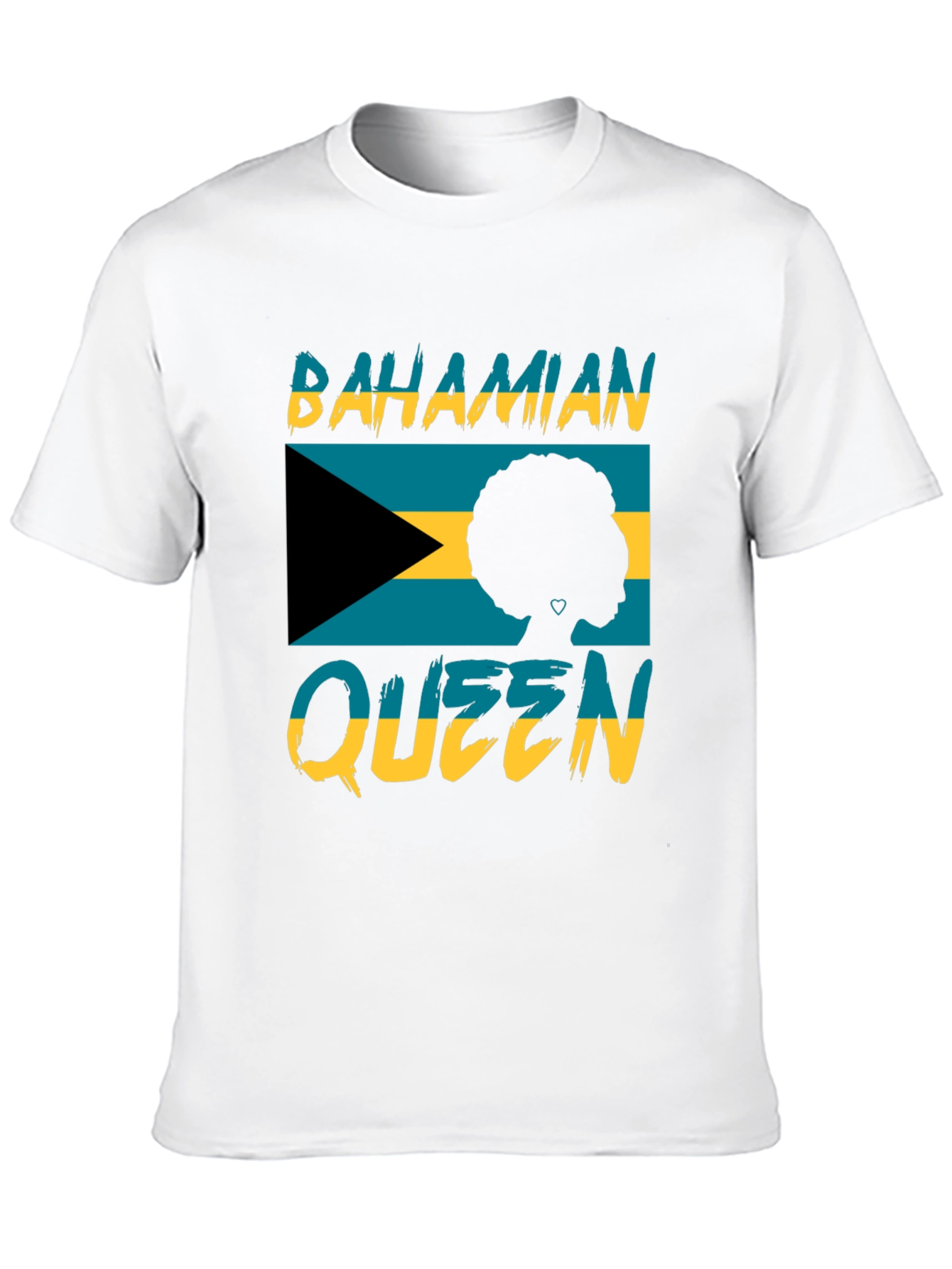 Bahamian Queen Black T-Shirt