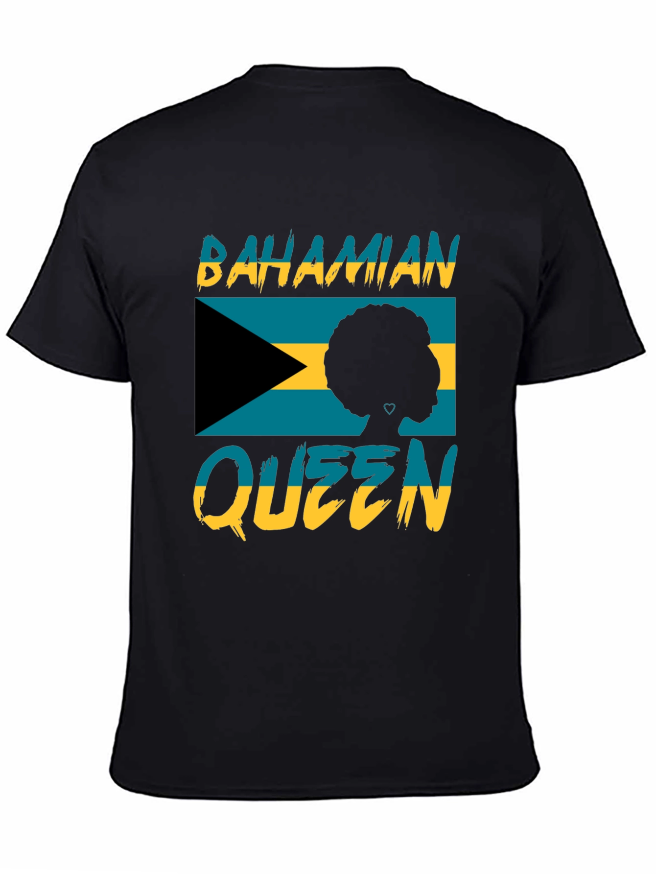 Bahamian Queen Black T-Shirt