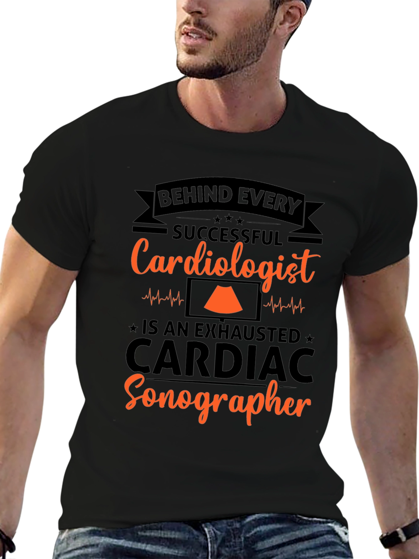 Funny Cardiologist Sonographer T-Shirt