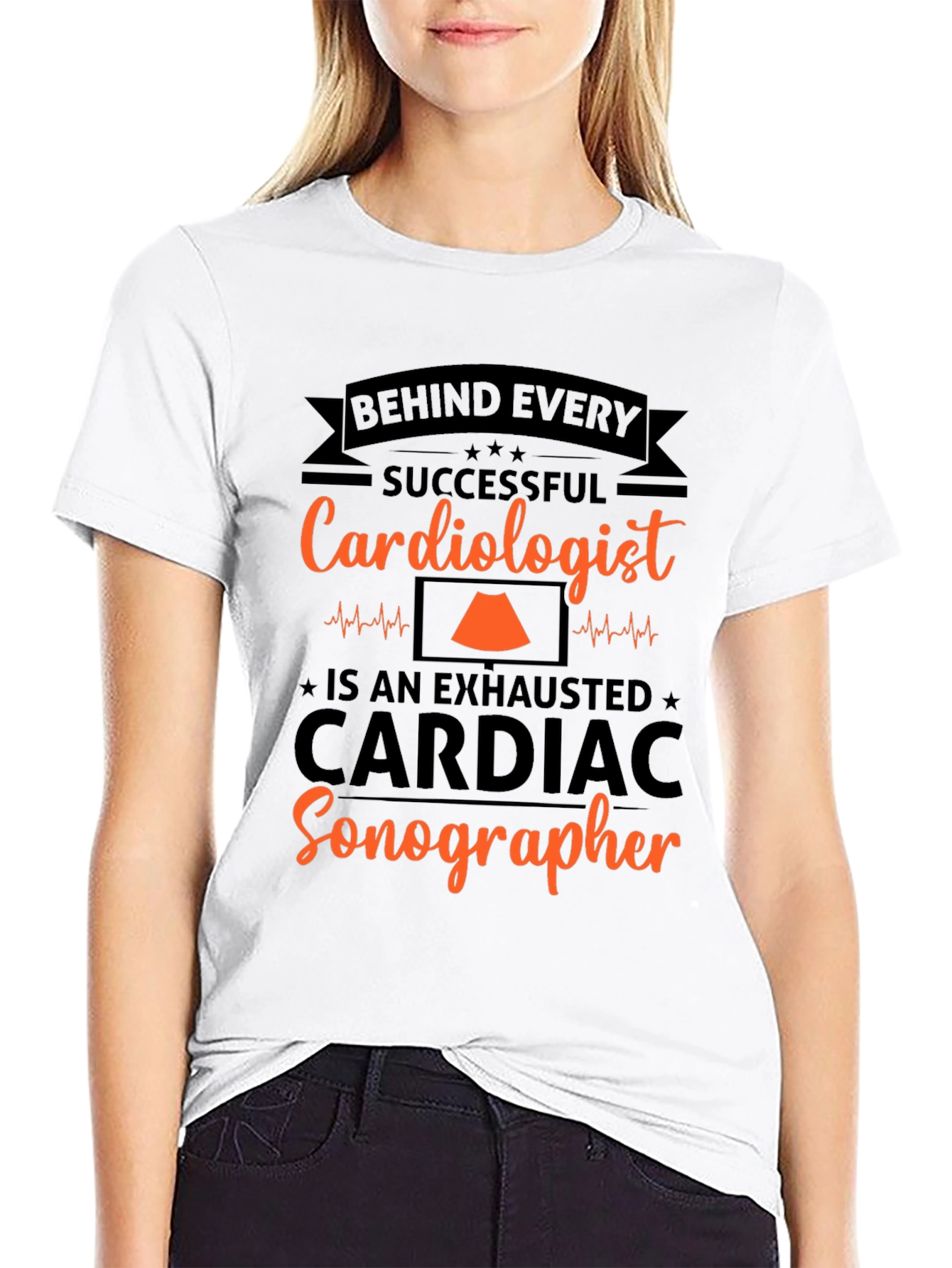 Funny Cardiologist Sonographer T-Shirt