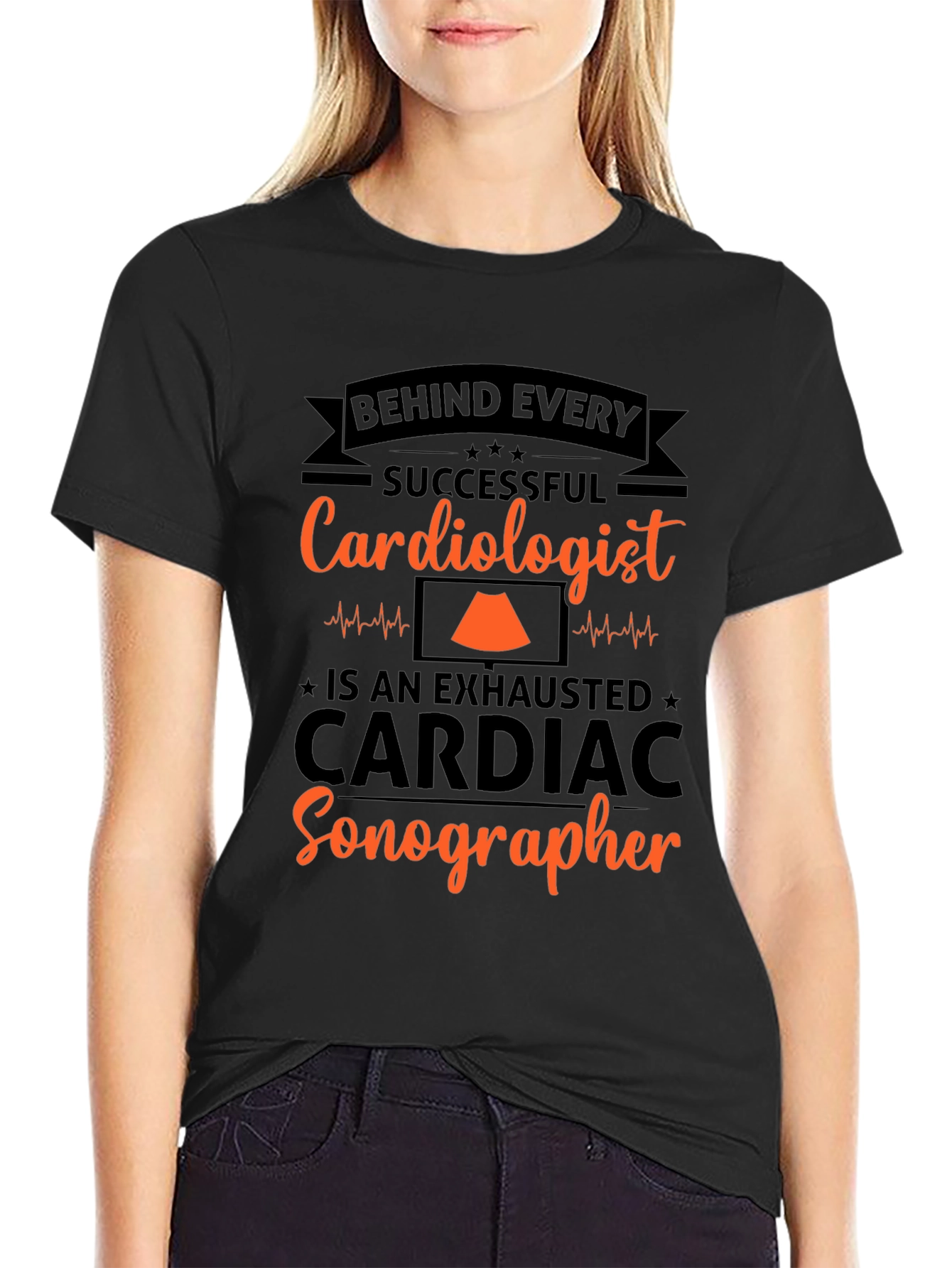 Funny Cardiologist Sonographer T-Shirt
