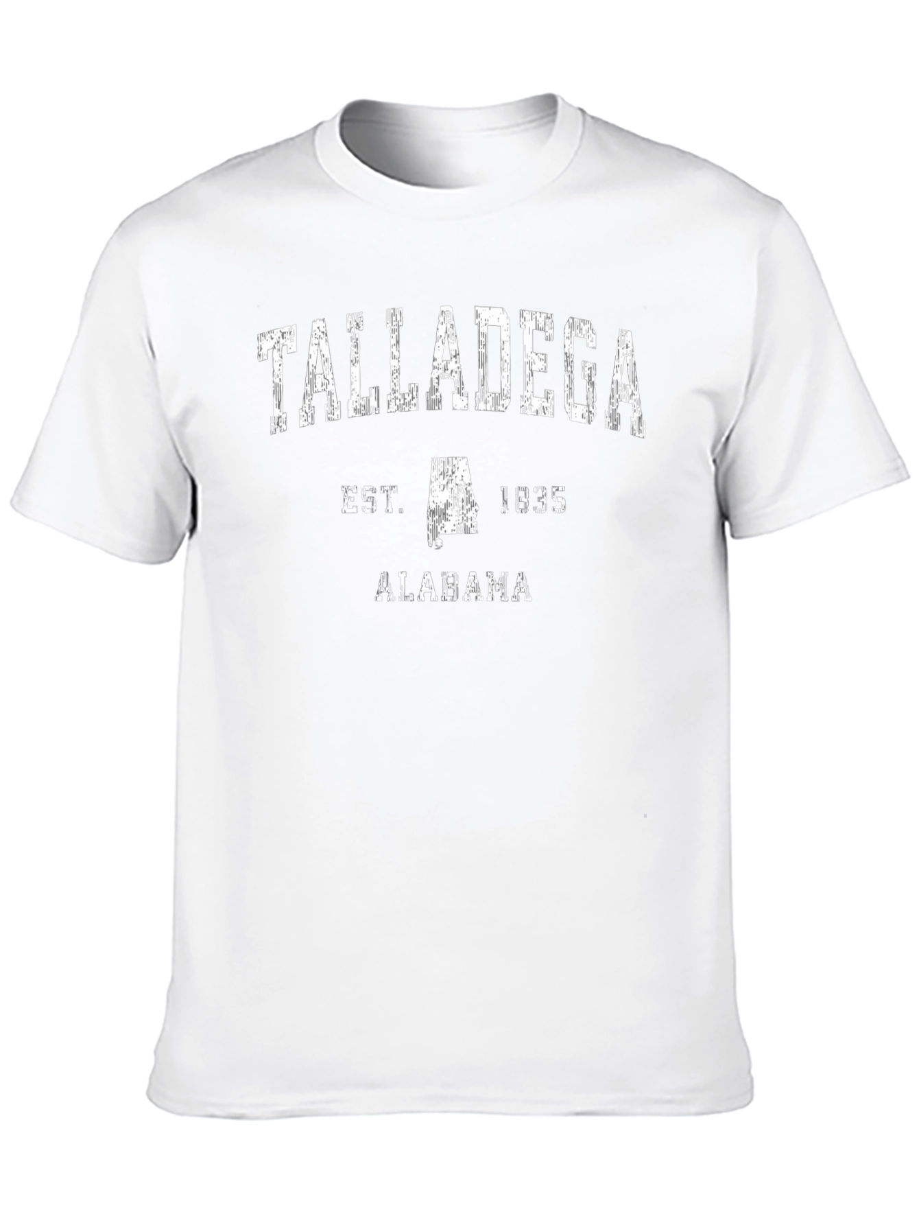 Talladega Alabama Est. 1835 Black Graphic T-Shirt