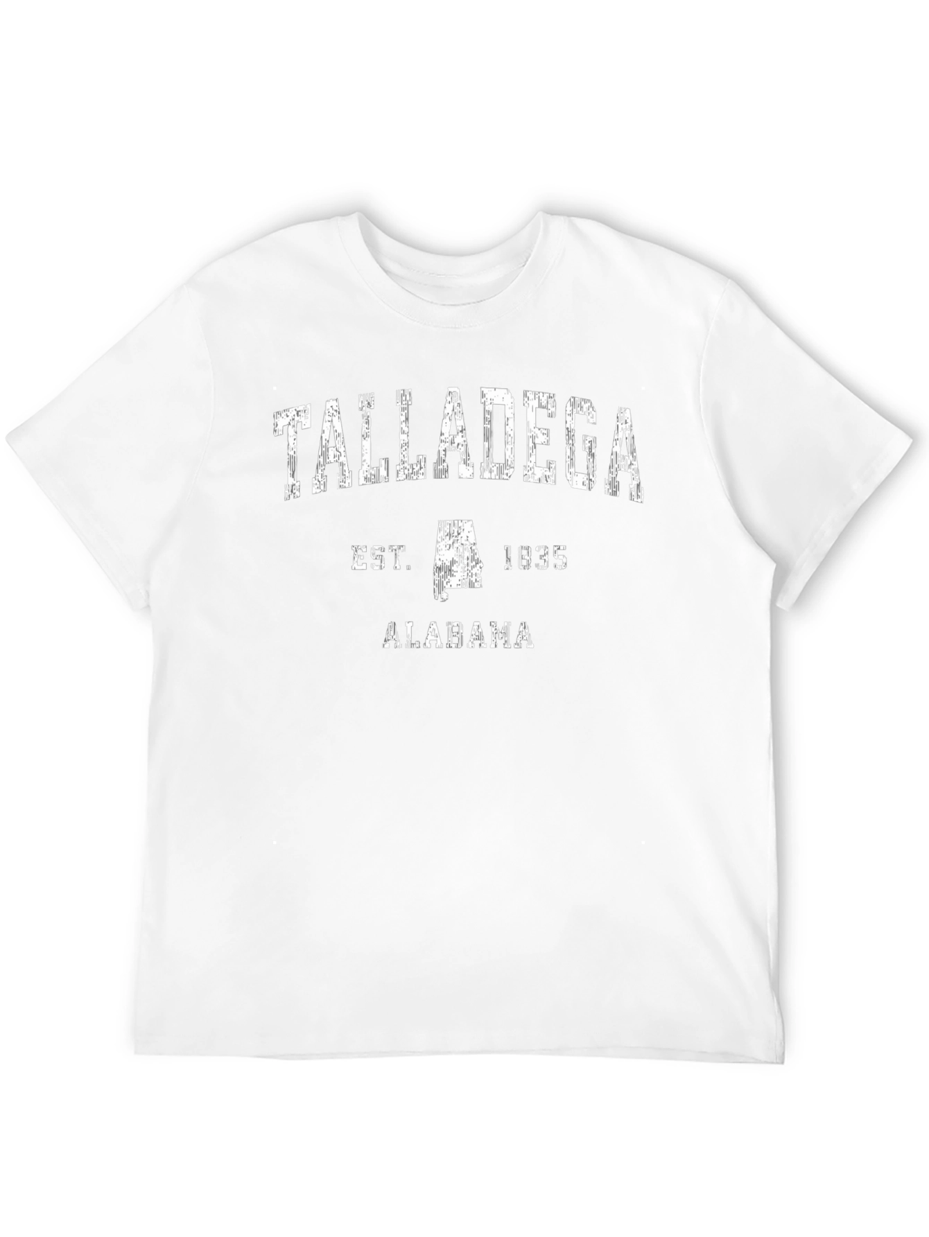 Talladega Alabama Est. 1835 Black Graphic T-Shirt