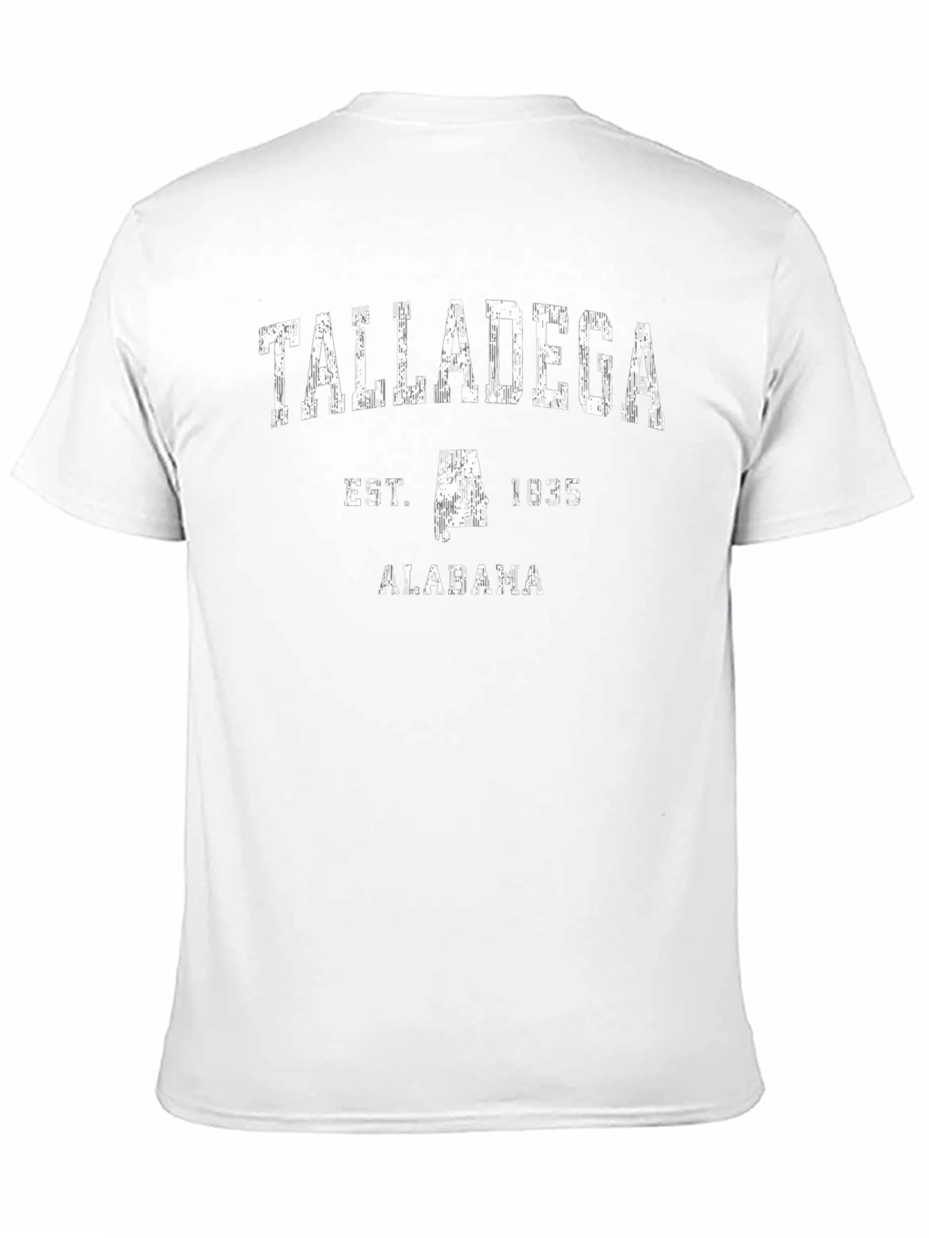 Talladega Alabama Est. 1835 Black Graphic T-Shirt