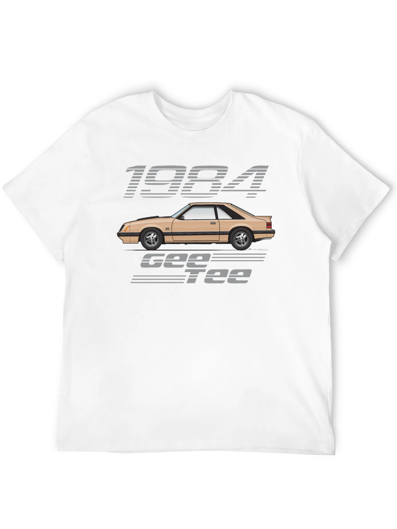 1984 Foxbody Mustang GT T-Shirt