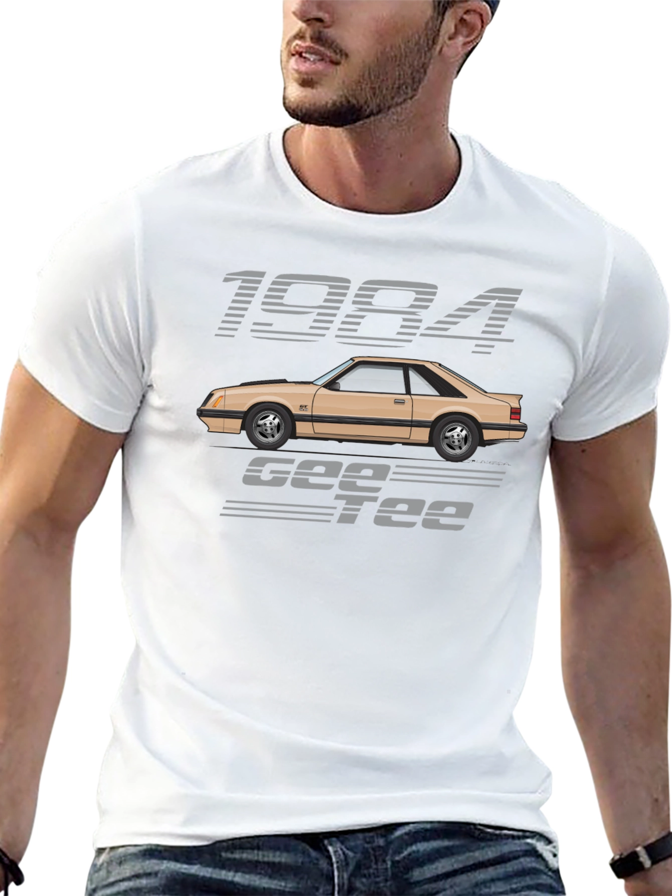1984 Foxbody Mustang GT T-Shirt