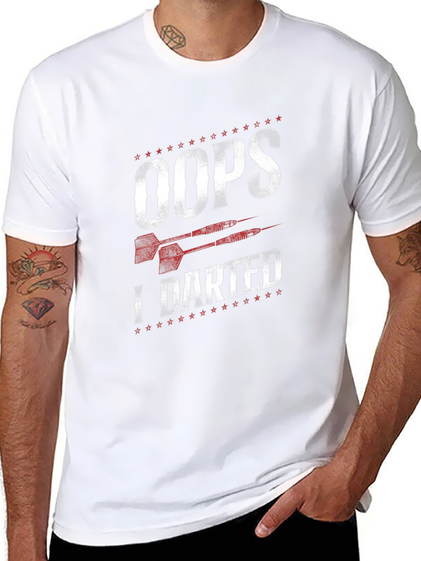 Oops I Darted Funny Darts T-Shirt