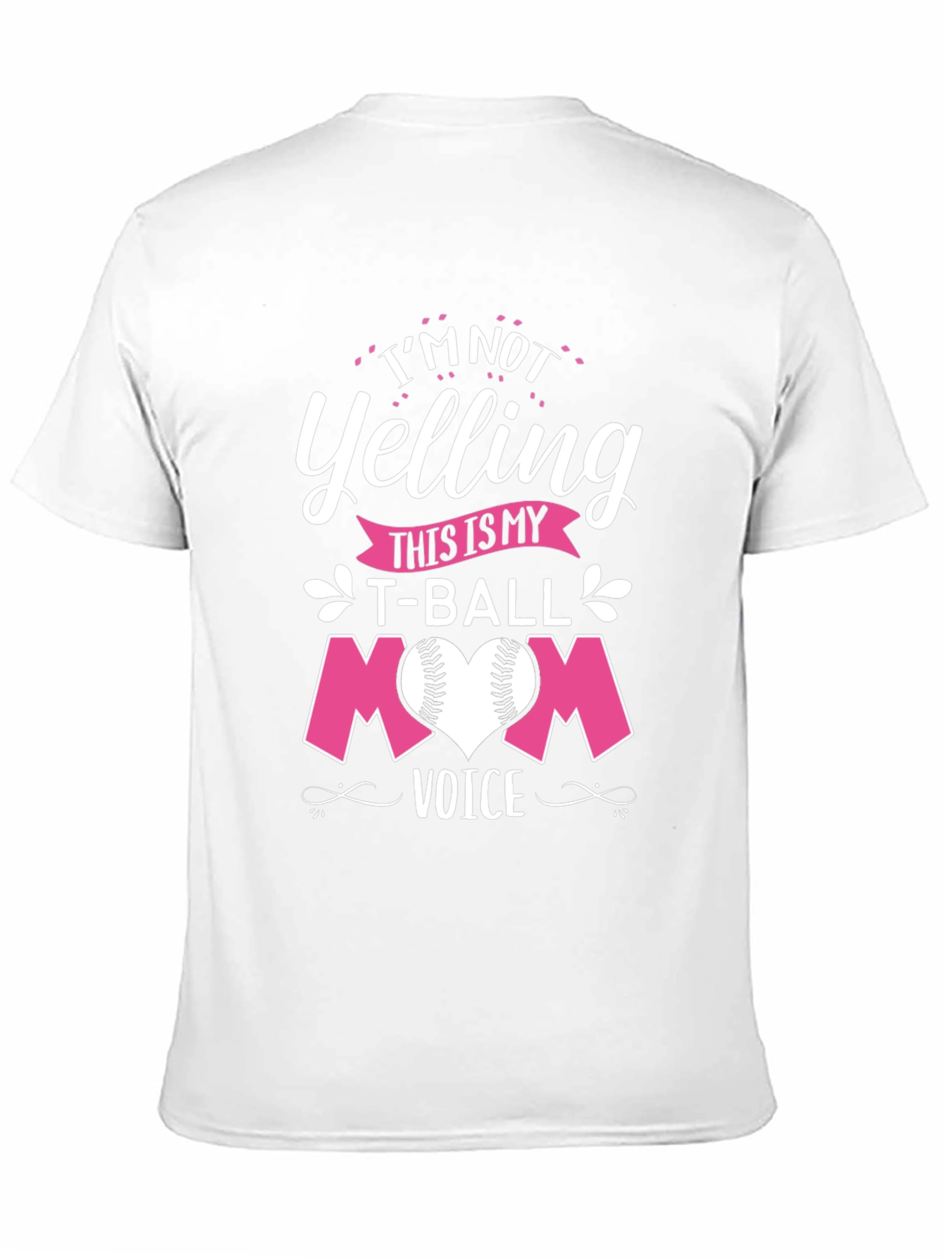 T-Ball Mom Graphic Tee - Fun Baseball Apparel