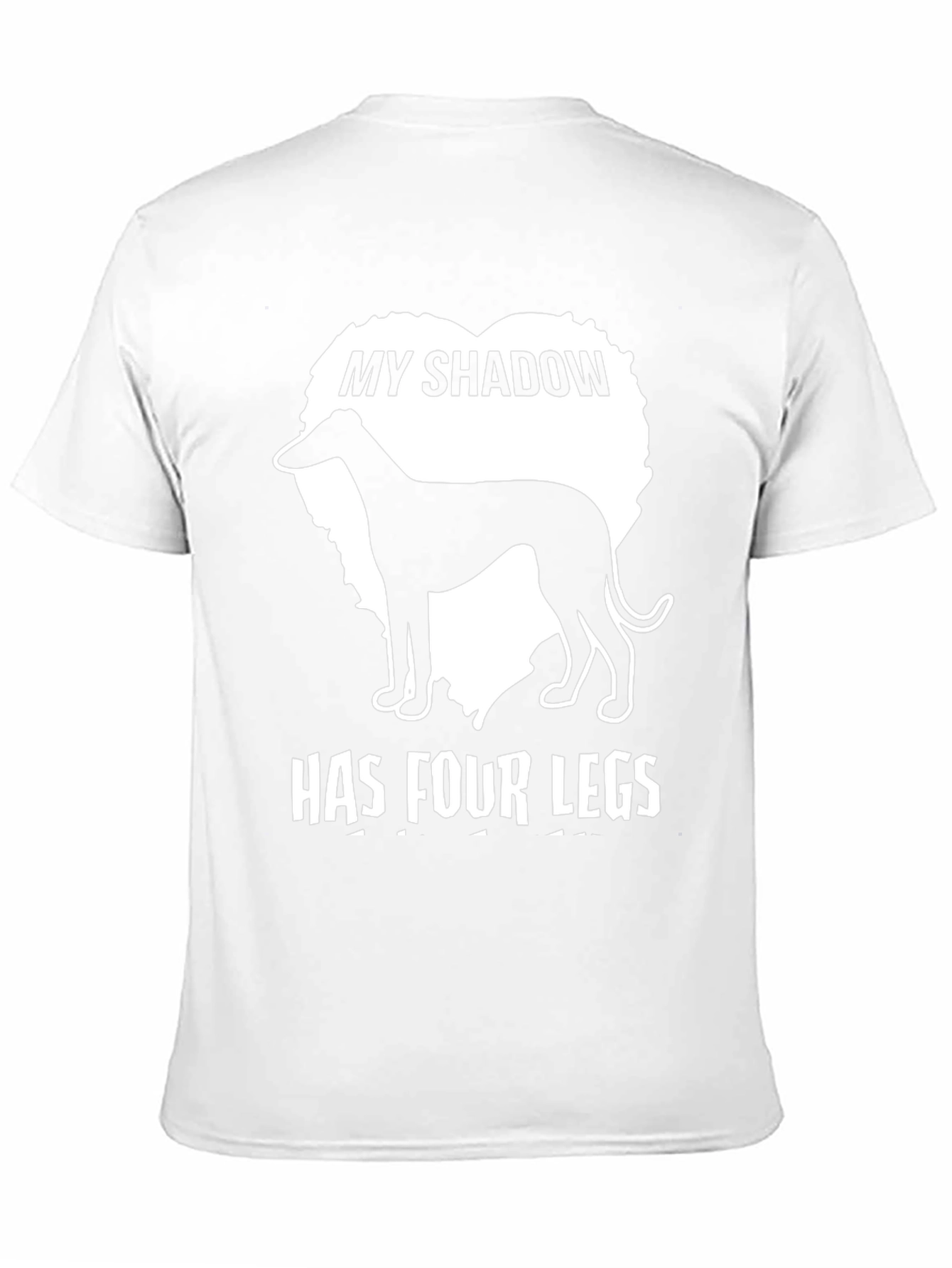My Shadow Has Four Legs Dog T-Shirt