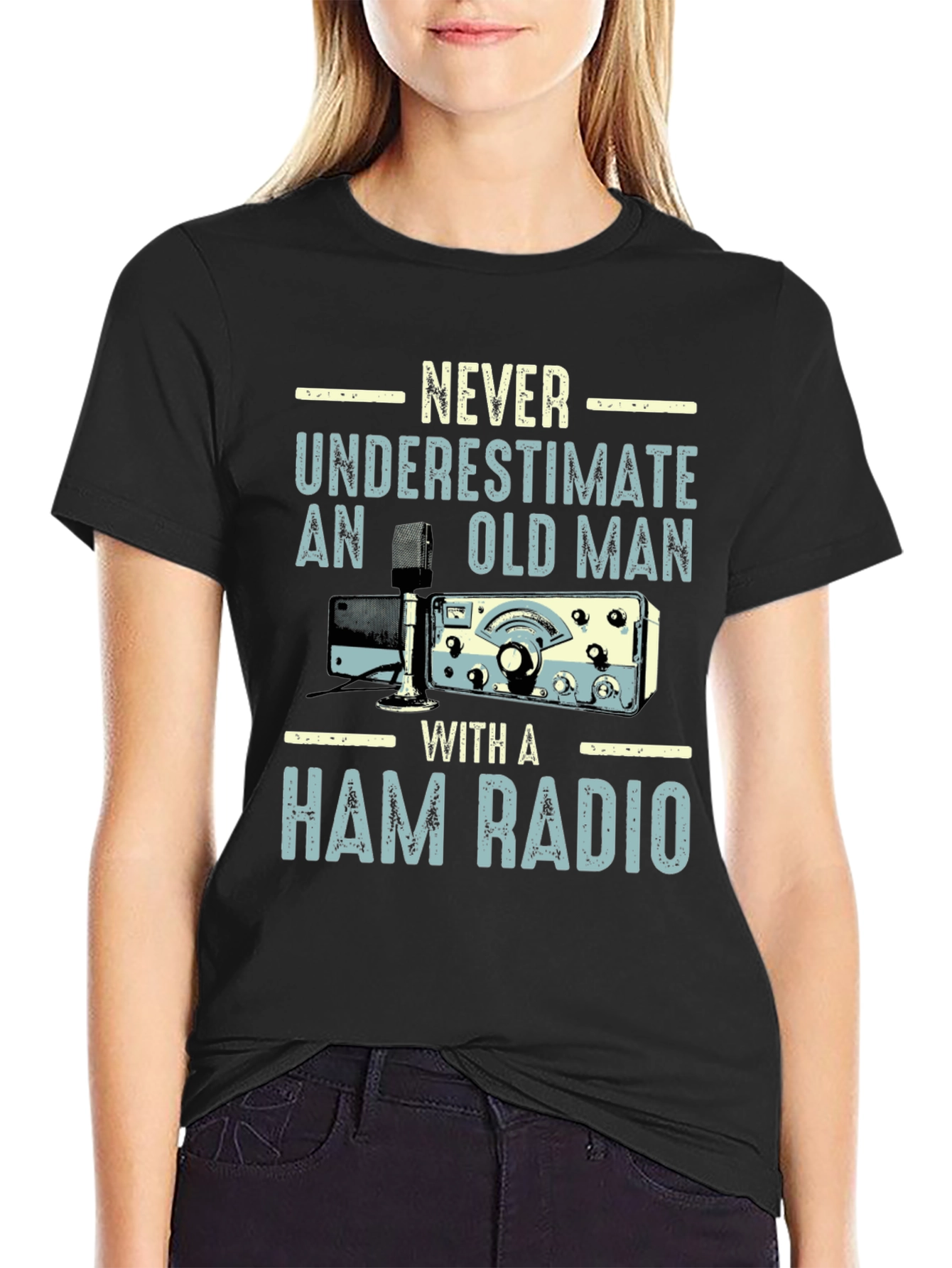 Ham Radio Old Man T-Shirt