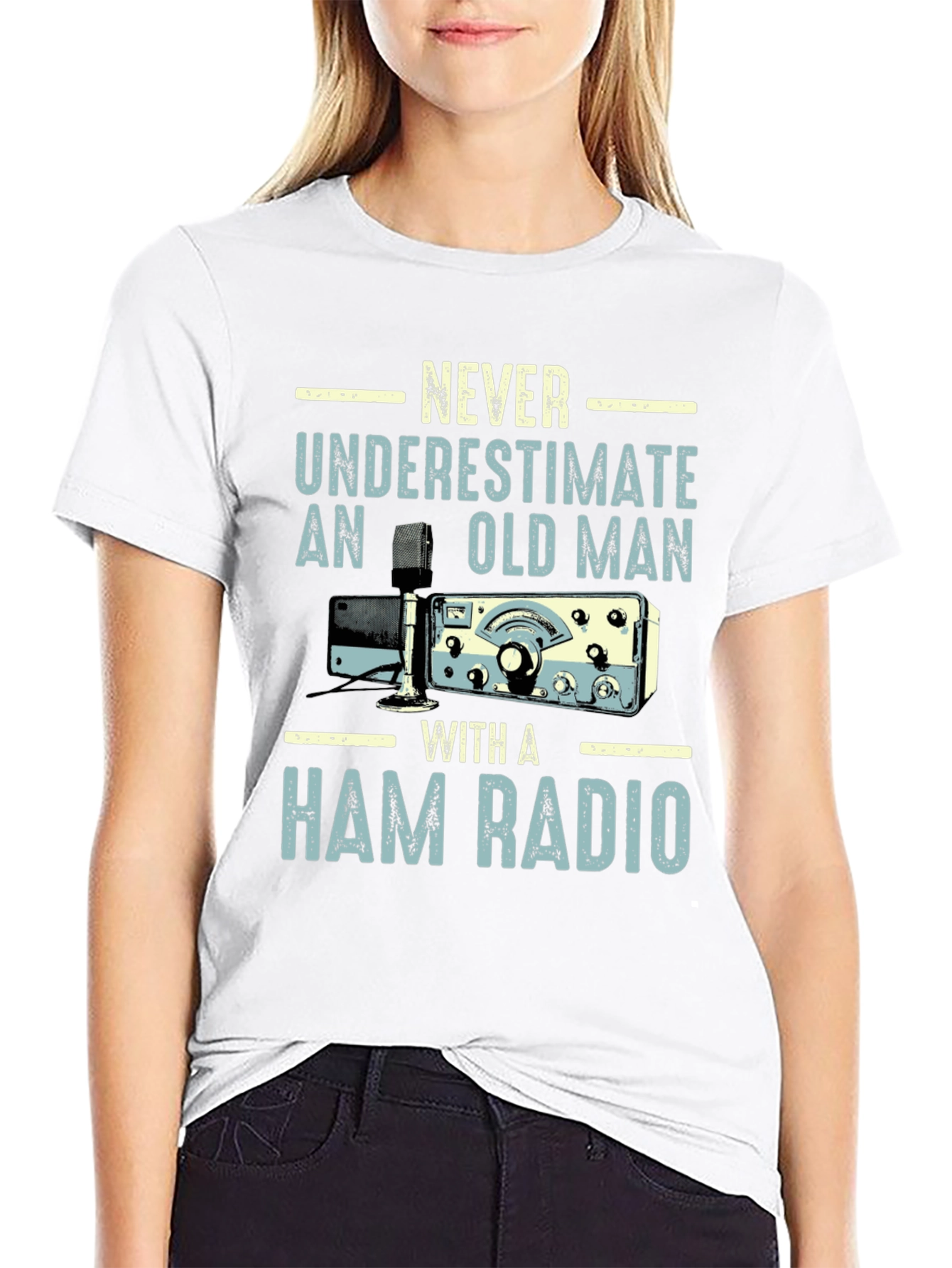Ham Radio Old Man T-Shirt