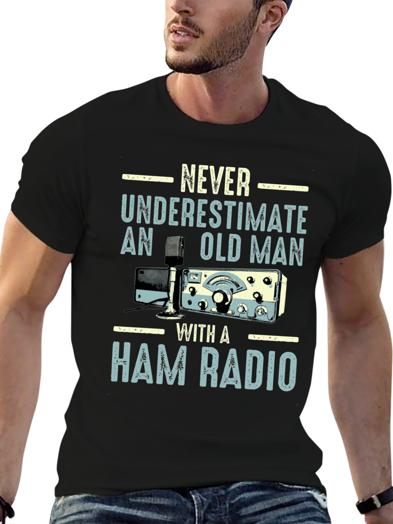 Ham Radio Old Man T-Shirt